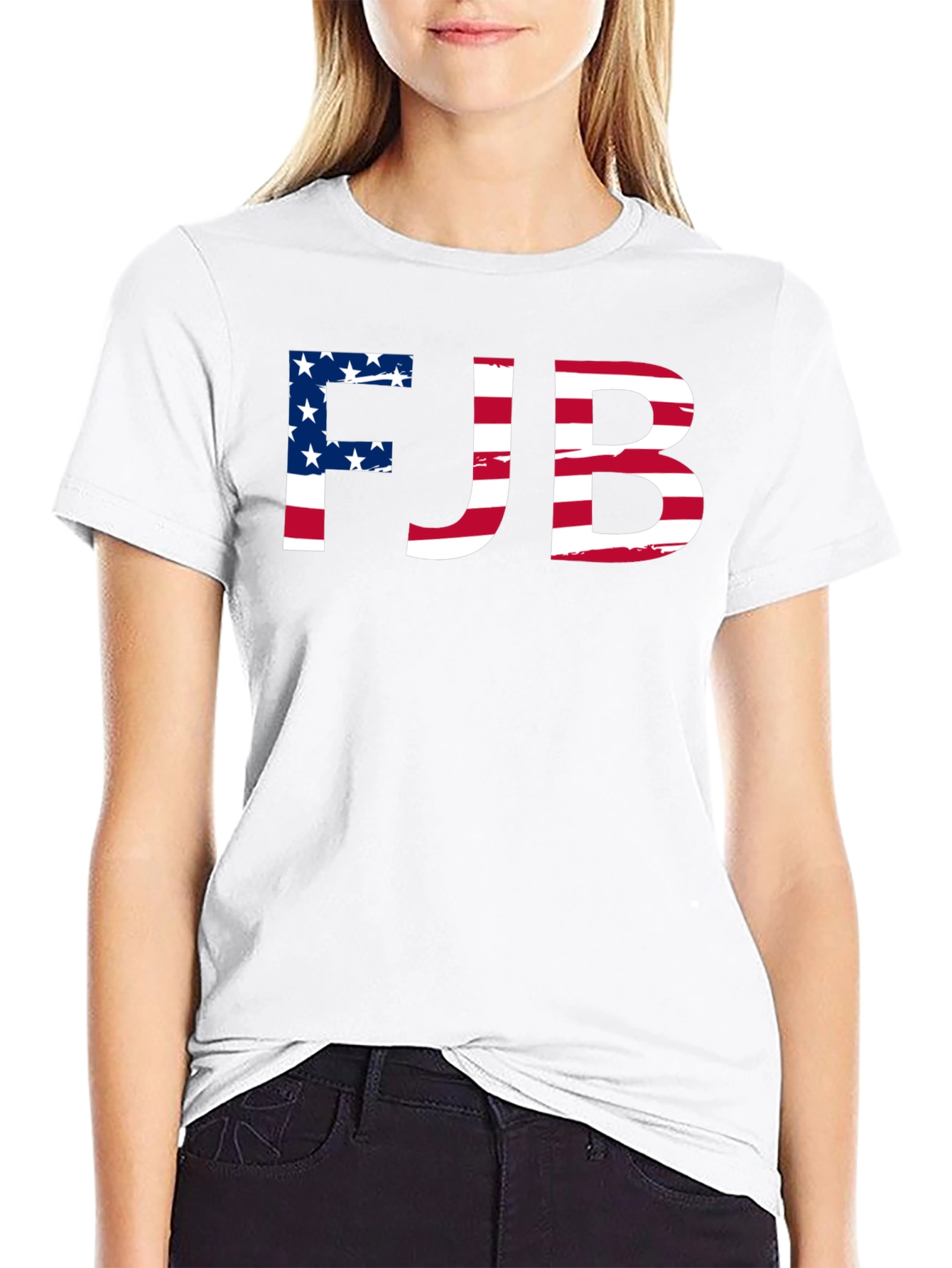 FJB American Flag Graphic T-Shirt