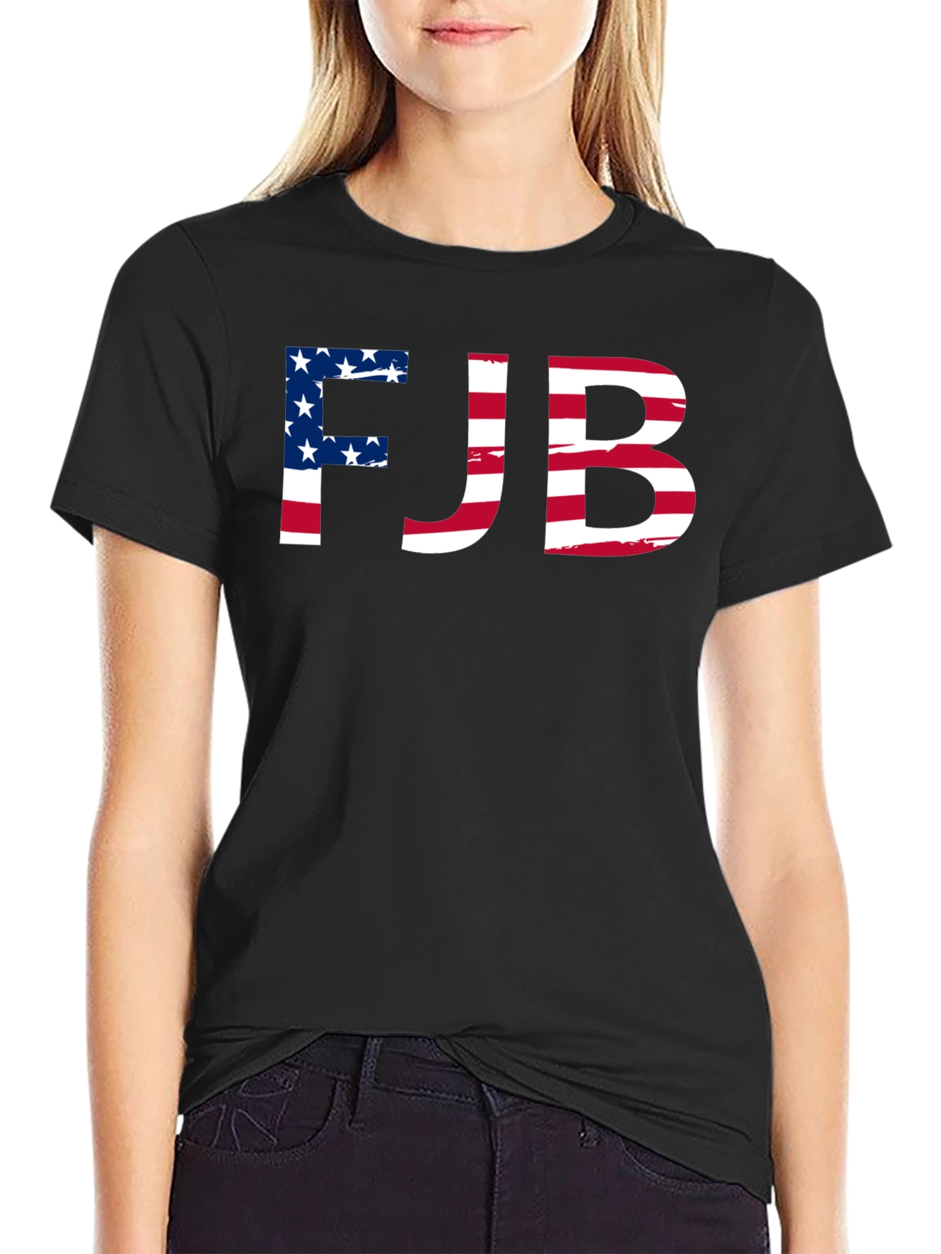 FJB American Flag Graphic T-Shirt