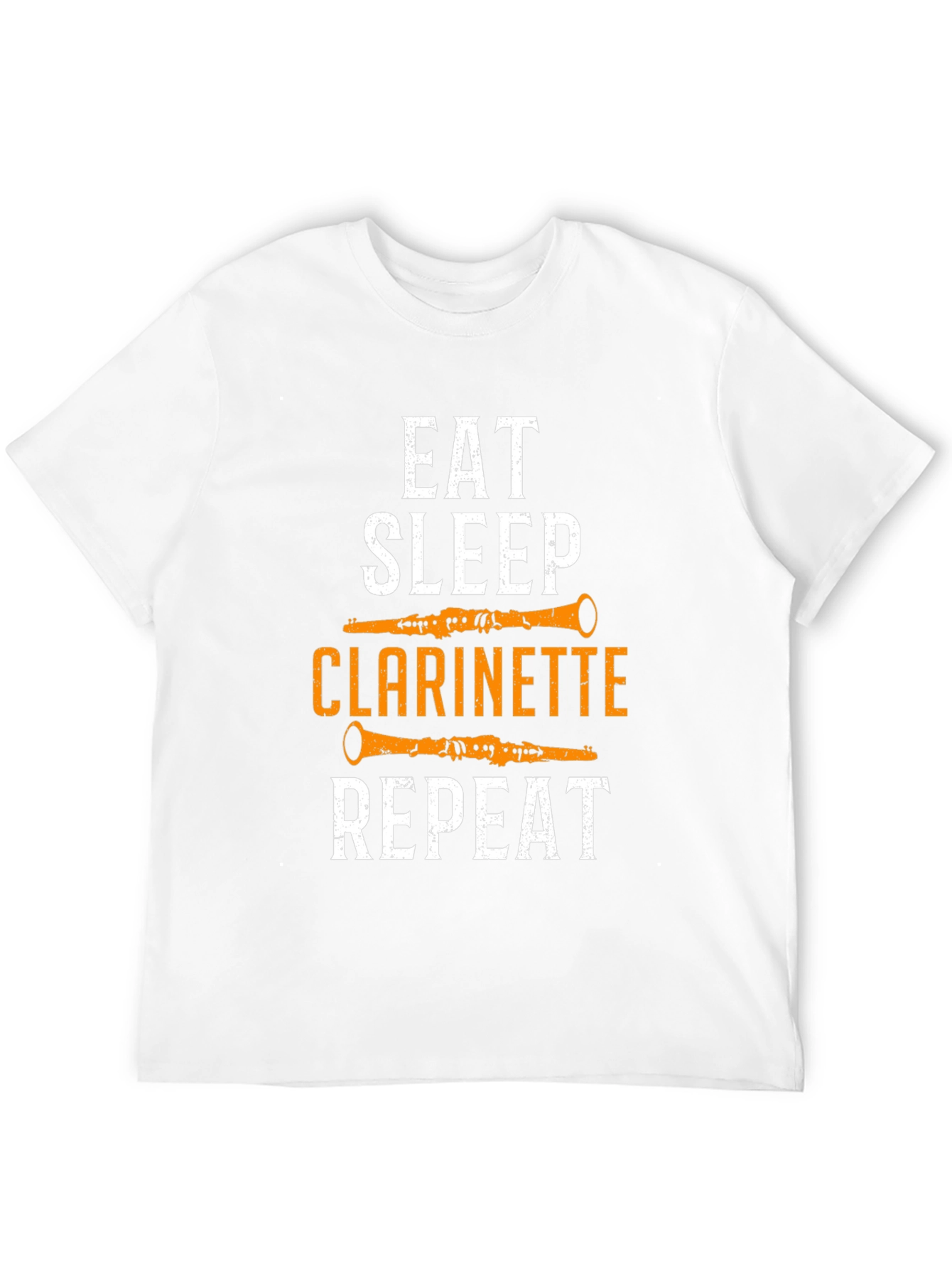 Eat Sleep Clarinette Repeat Graphic Tee - Musician T-Shirt