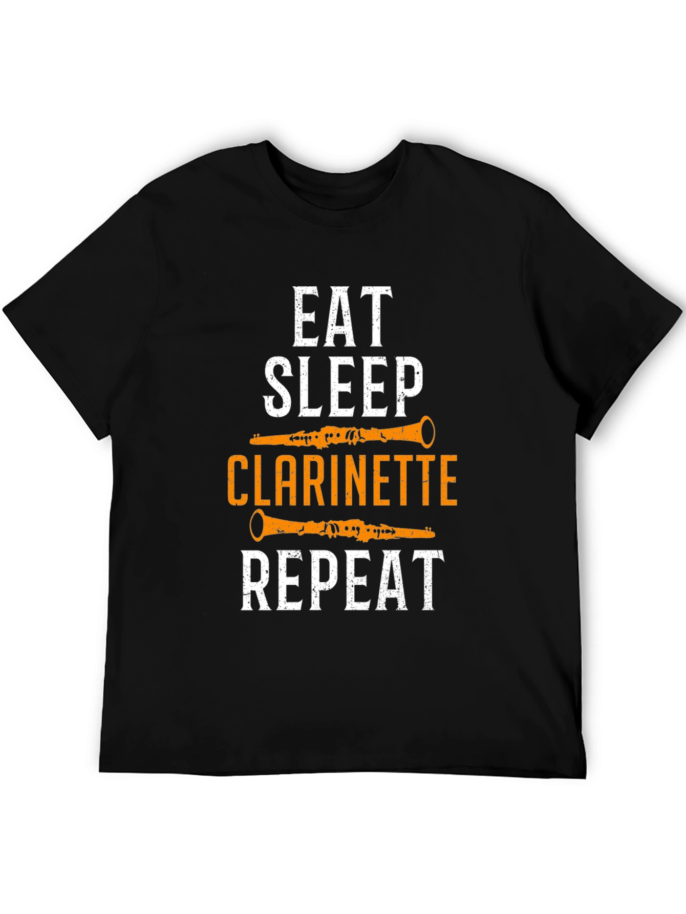 Eat Sleep Clarinette Repeat Graphic Tee - Musician T-Shirt
