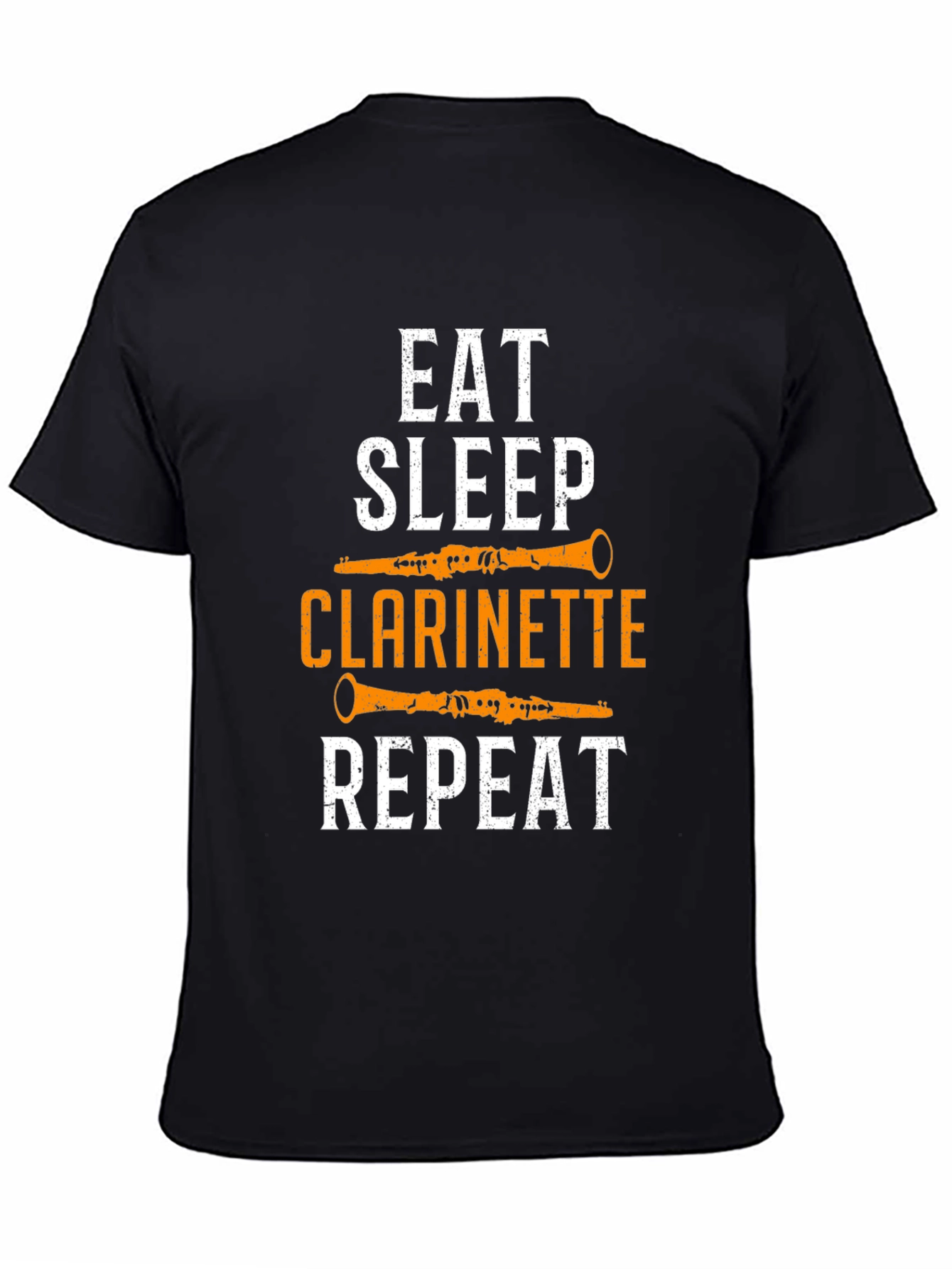 Eat Sleep Clarinette Repeat Graphic Tee - Musician T-Shirt