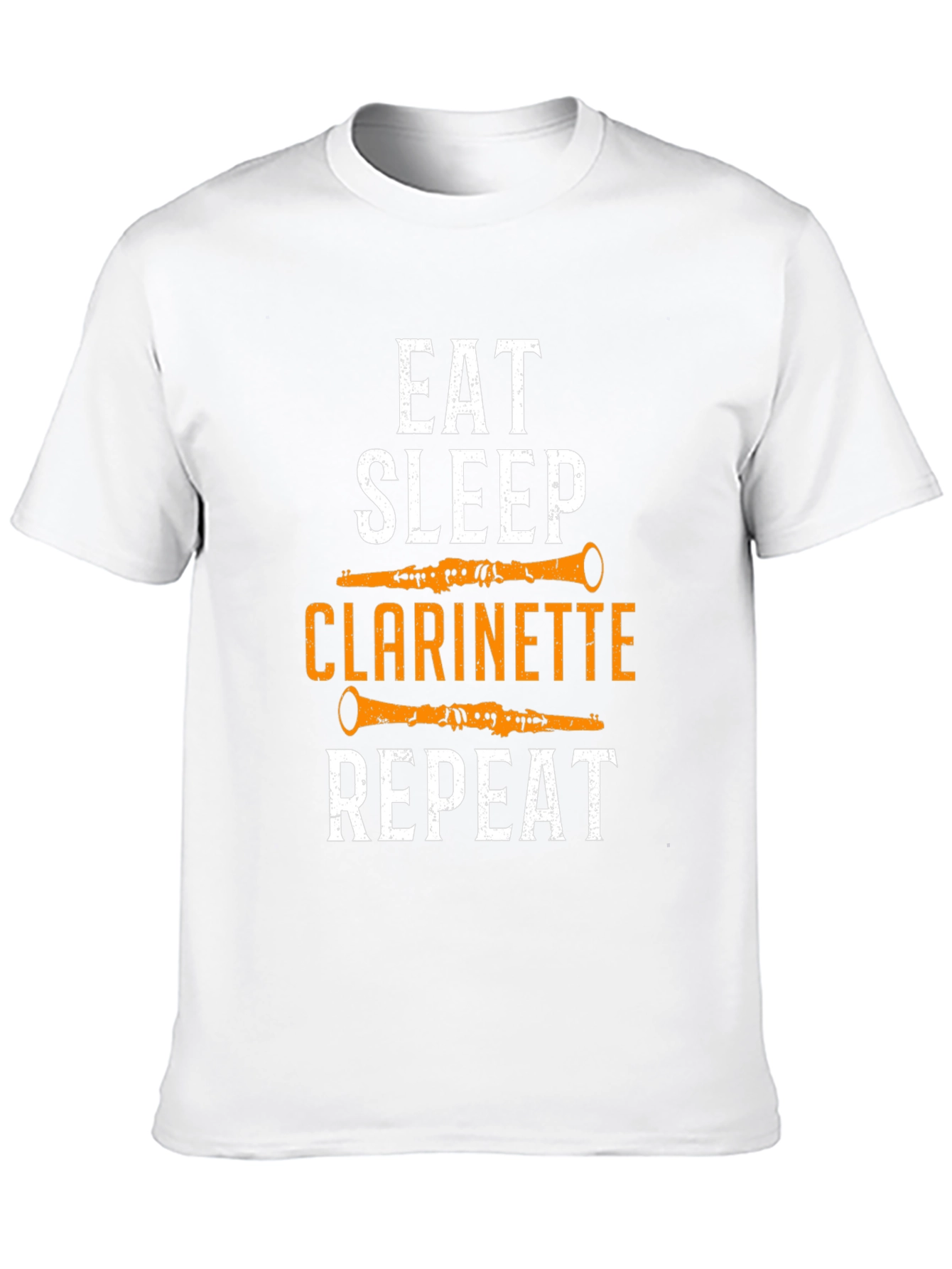 Eat Sleep Clarinette Repeat Graphic Tee - Musician T-Shirt