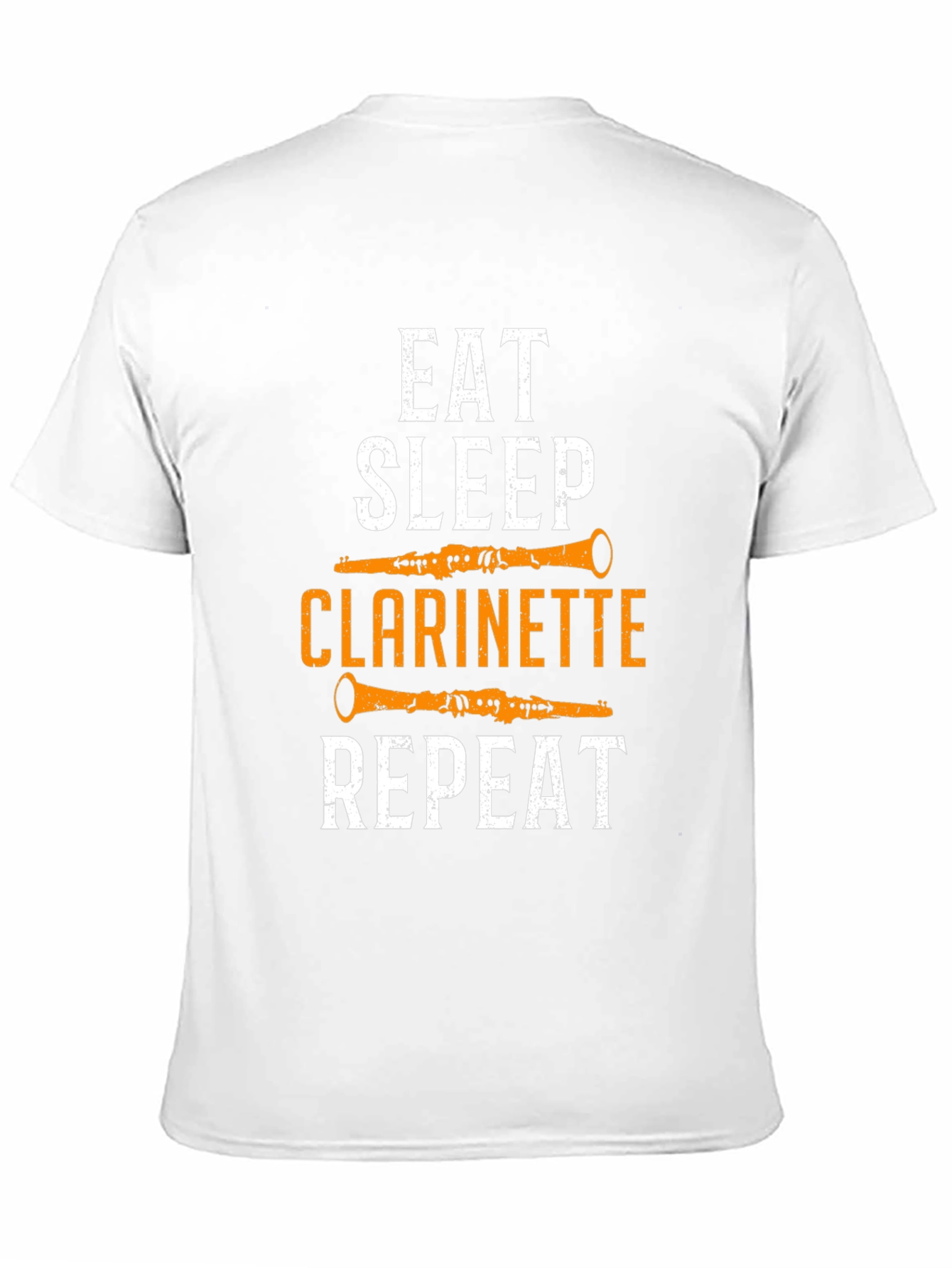 Eat Sleep Clarinette Repeat Graphic Tee - Musician T-Shirt