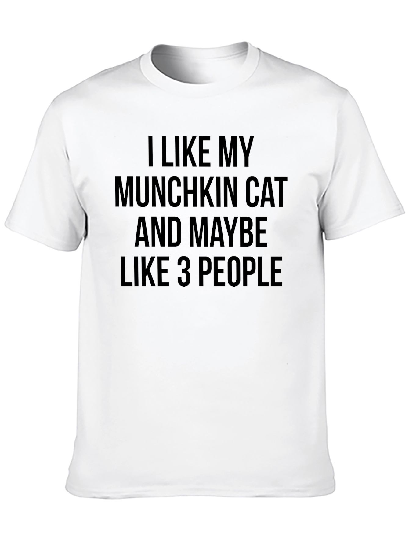 Munchkin Cat Lover Graphic Tee - Humorous T-Shirt