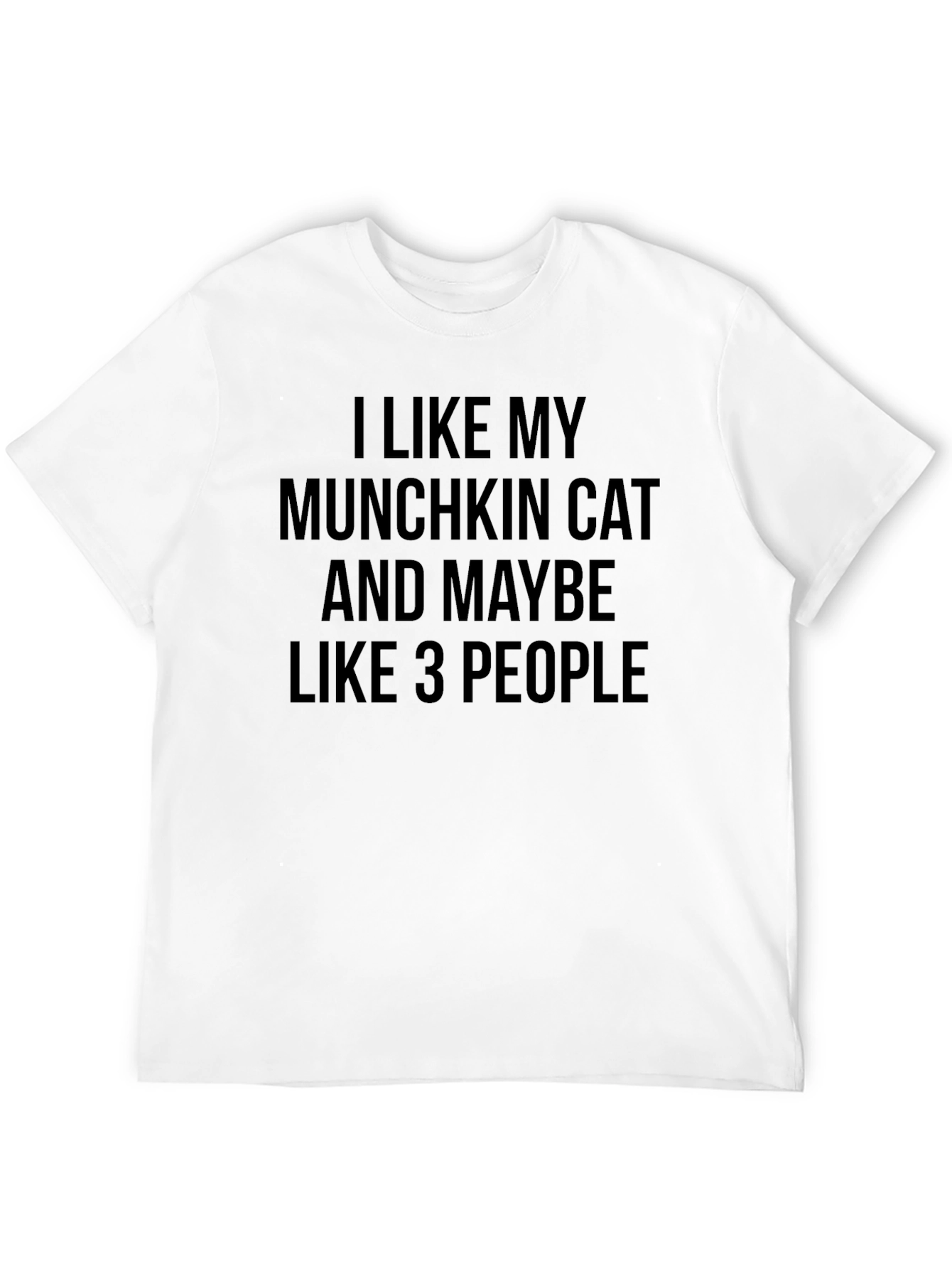 Munchkin Cat Lover Graphic Tee - Humorous T-Shirt