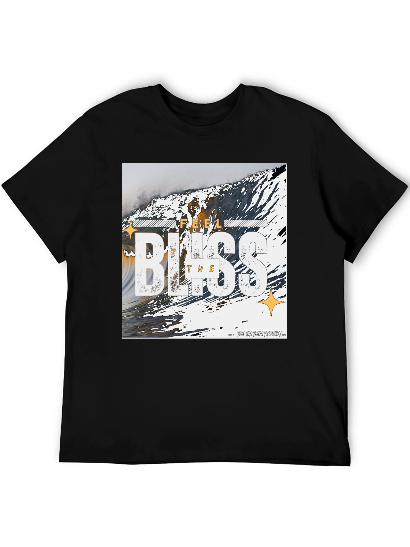 Feel the Bliss Graphic Print T-Shirt