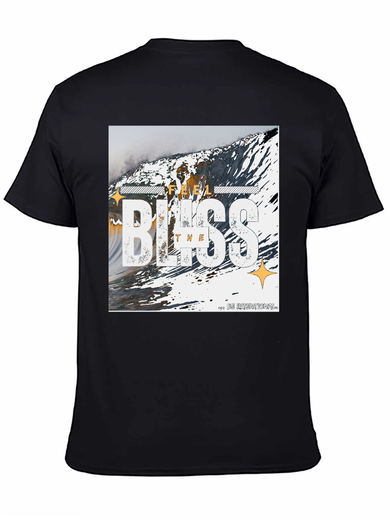 Feel the Bliss Graphic Print T-Shirt