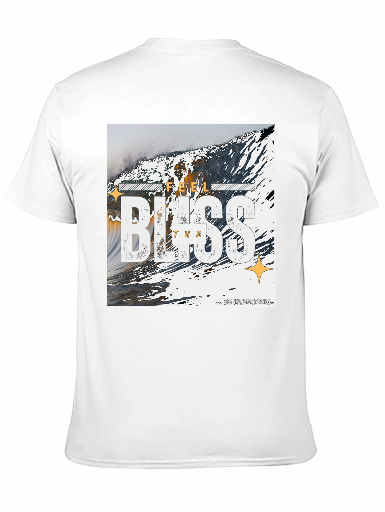 Feel the Bliss Graphic Print T-Shirt