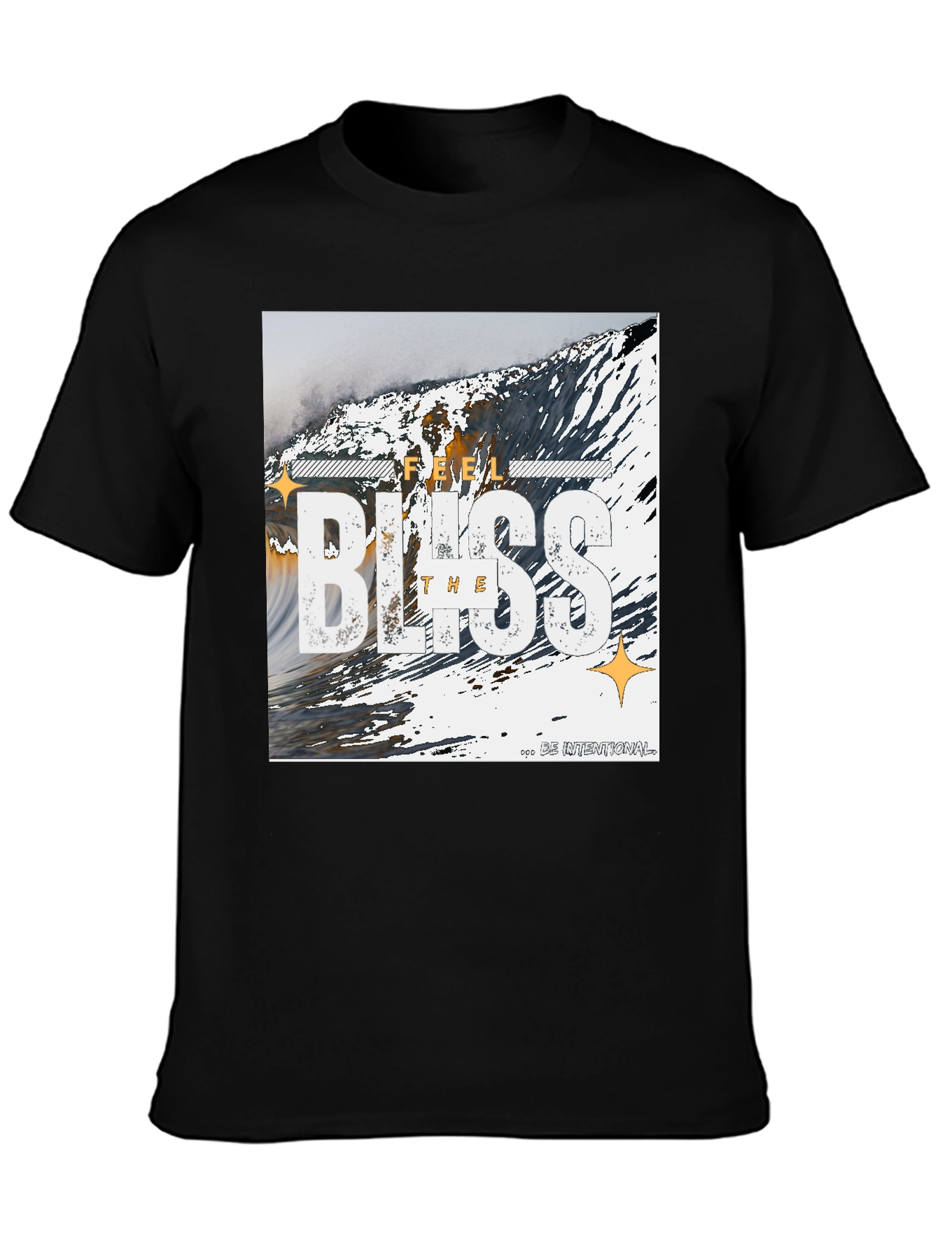 Feel the Bliss Graphic Print T-Shirt