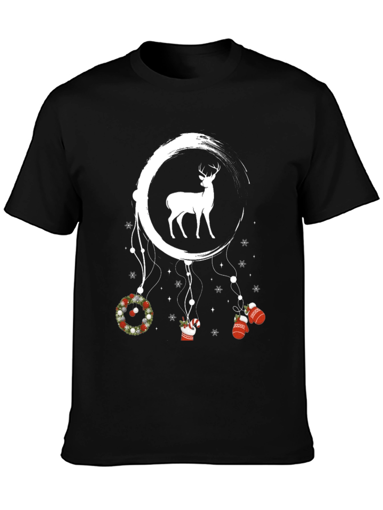Festive Deer Dreamcatcher T-Shirt