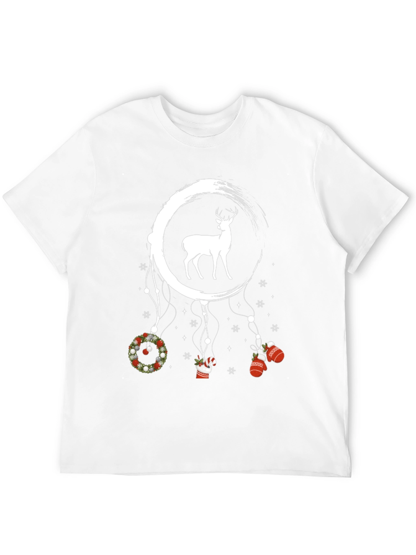 Festive Deer Dreamcatcher T-Shirt