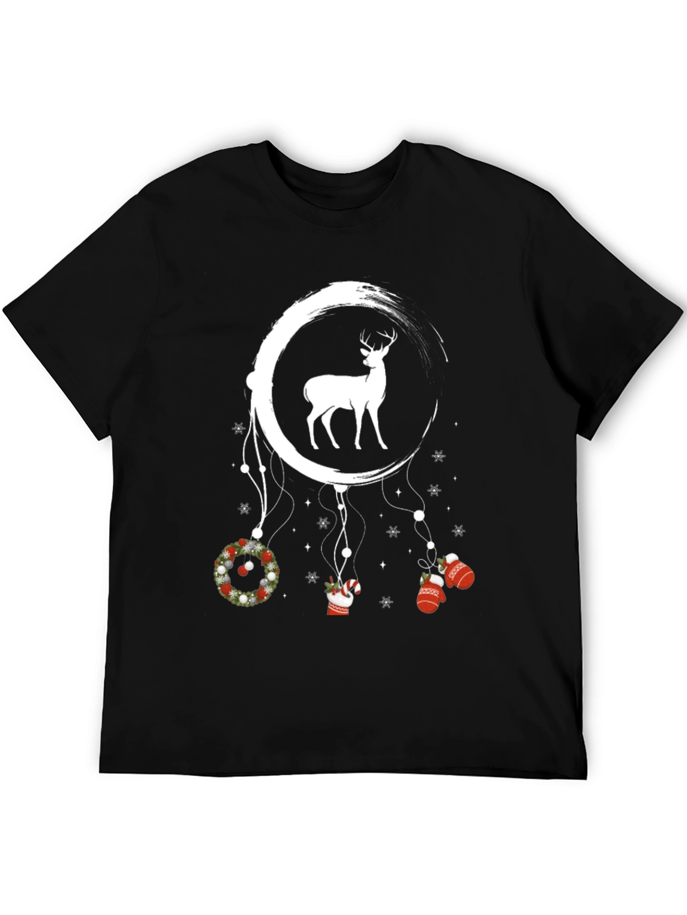 Festive Deer Dreamcatcher T-Shirt