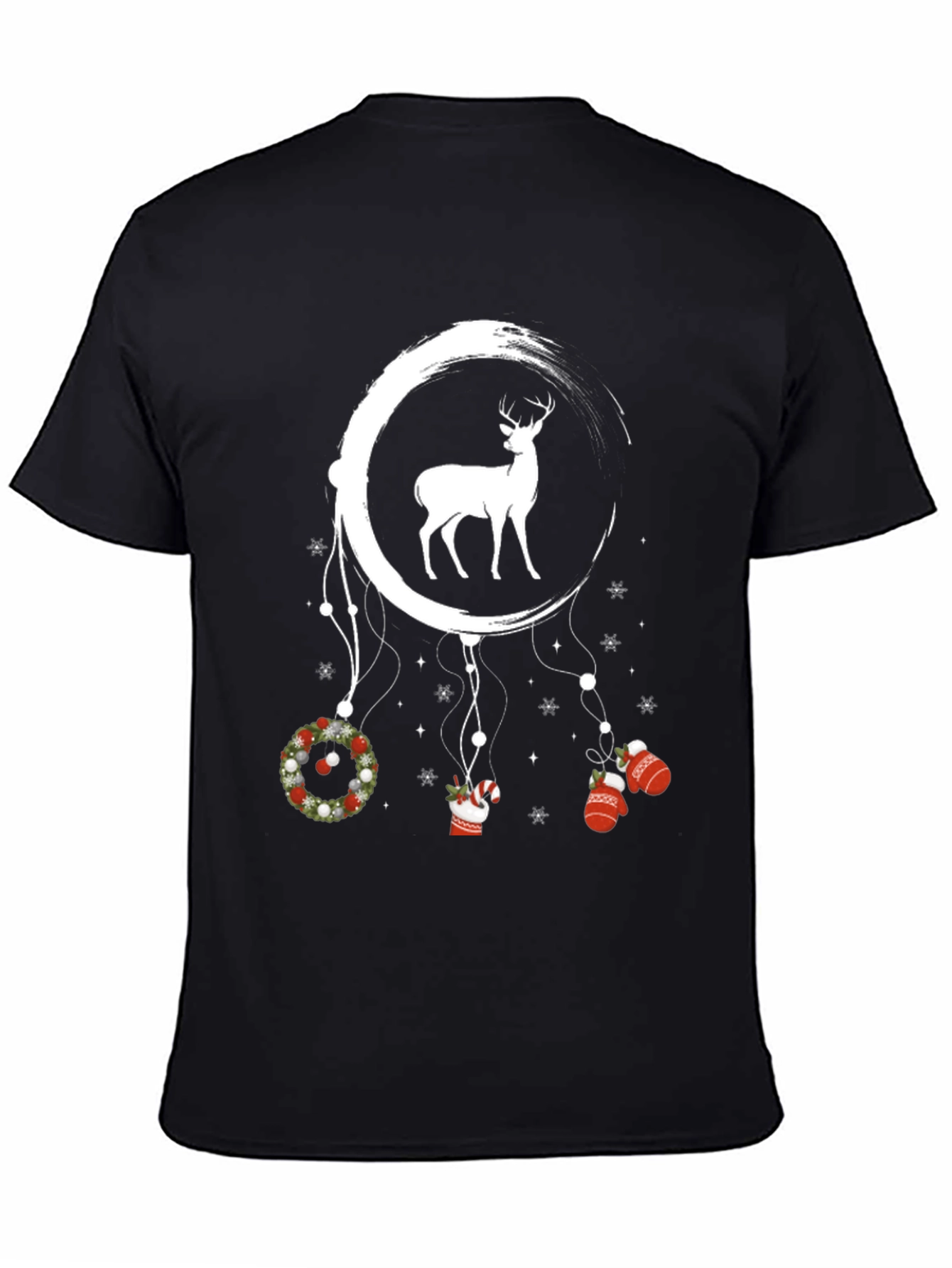 Festive Deer Dreamcatcher T-Shirt