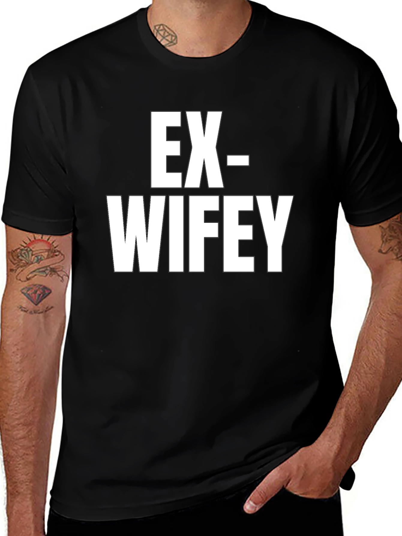 Ex-Wifey T-Shirt Funny Divorcee Humor Tee