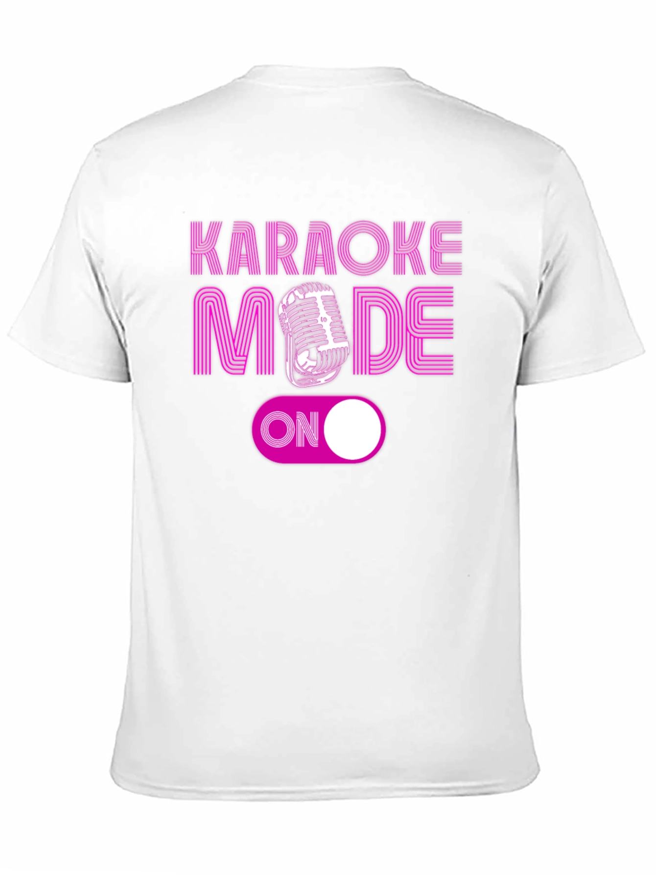 Karaoke Mode On T-Shirt - Fun Party Tee