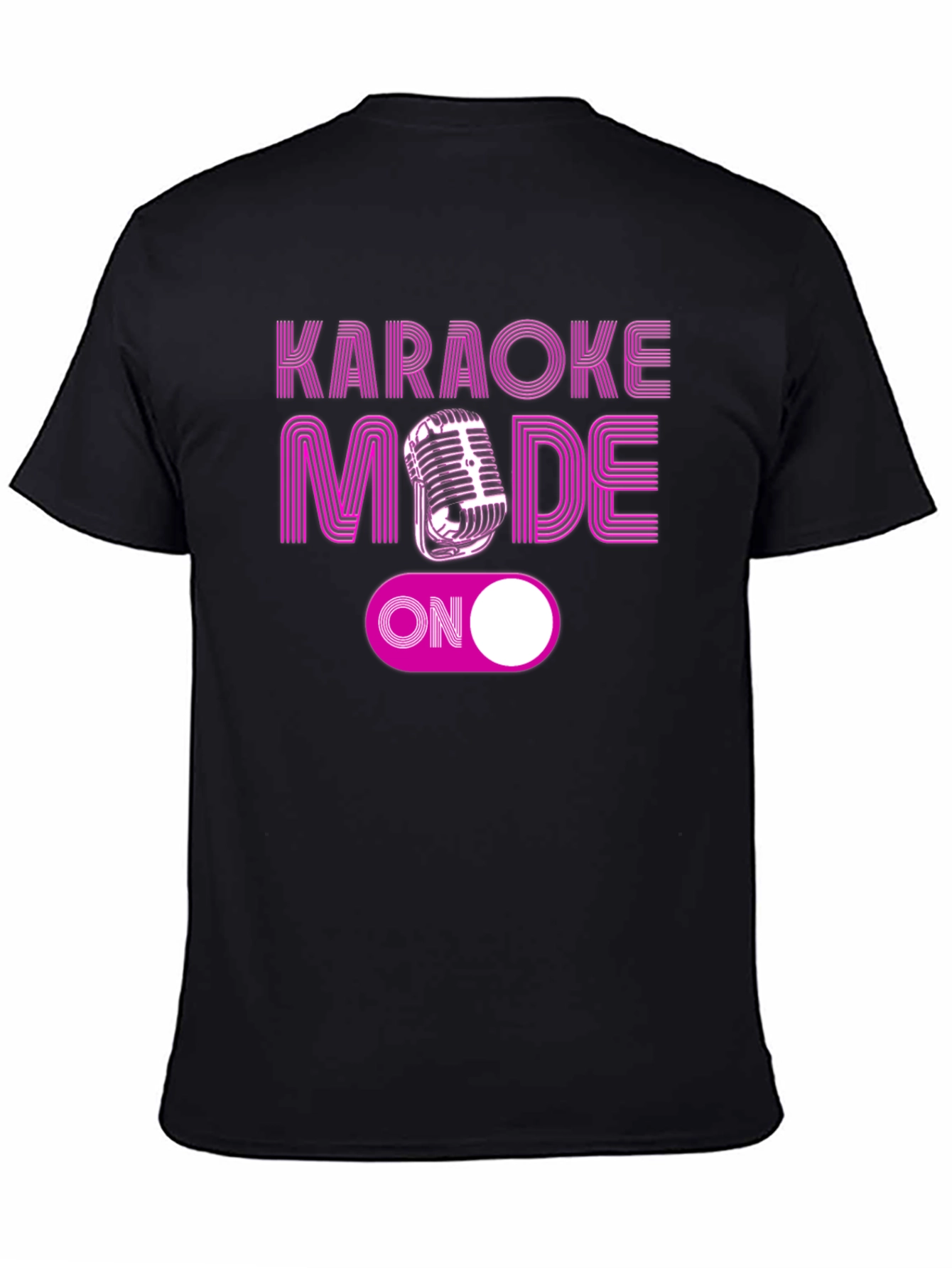Karaoke Mode On T-Shirt - Fun Party Tee