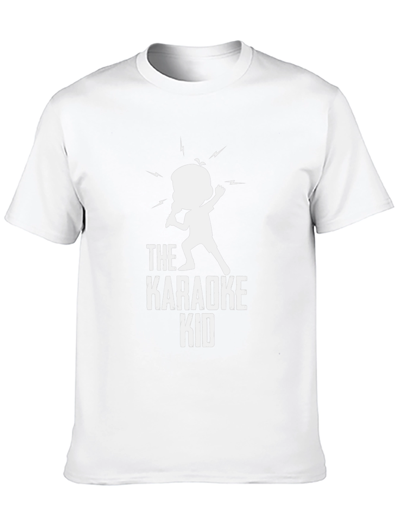 The Karaoke Kid T-Shirt - Black Novelty Tee