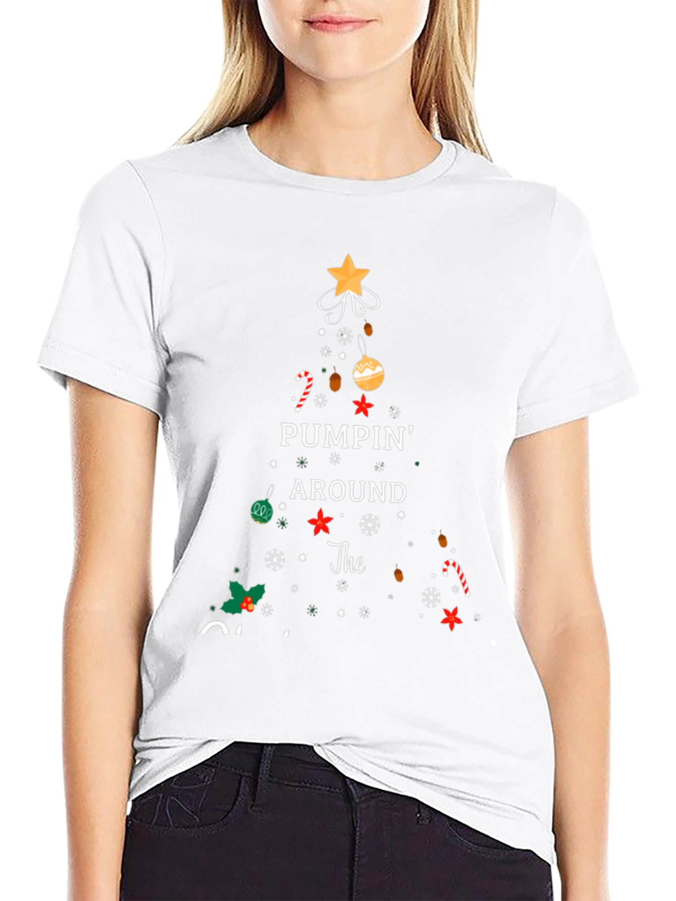 Pumpin Around Christmas Tee