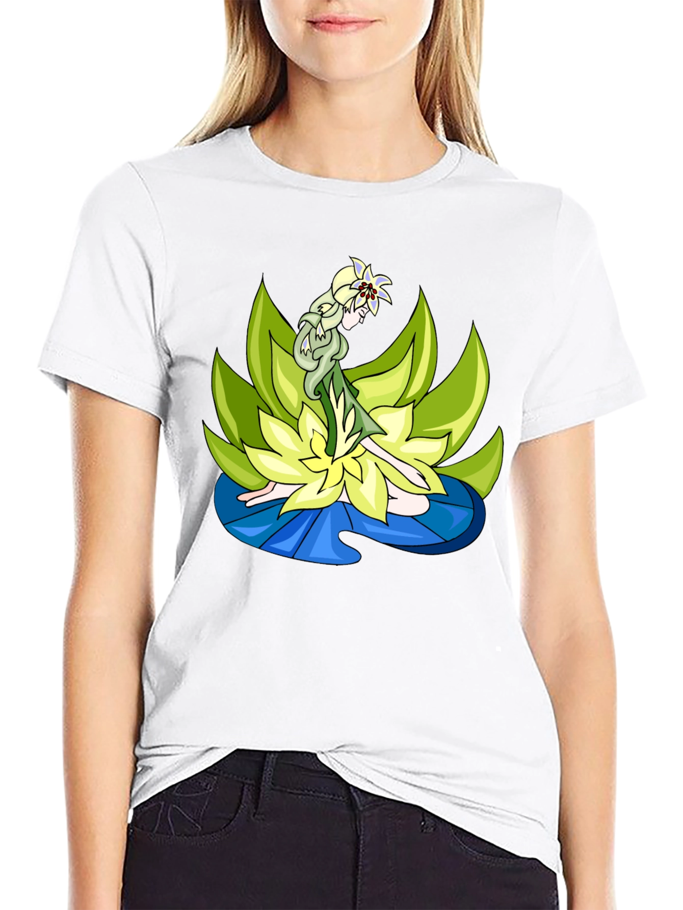 Lotus Fairy Graphic T-Shirt