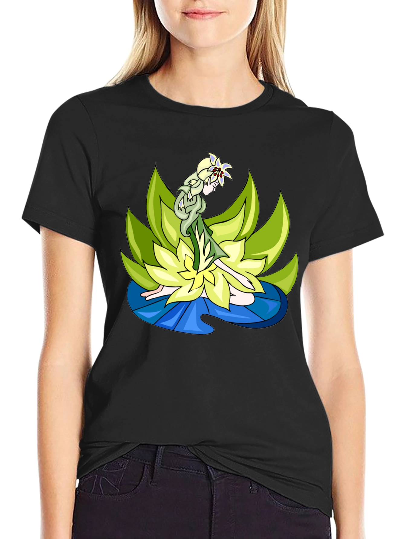 Lotus Fairy Graphic T-Shirt