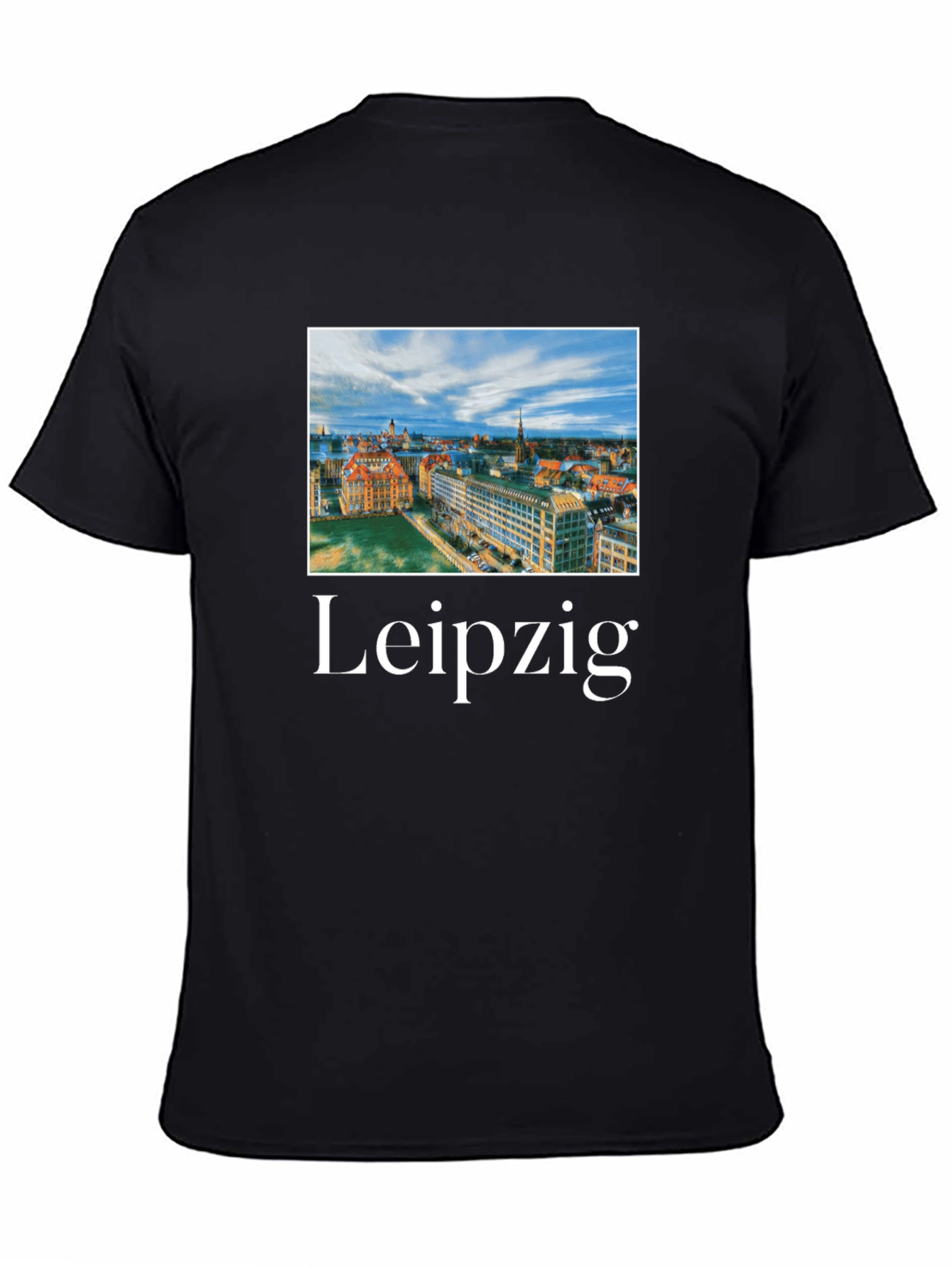 Leipzig Cityscape Graphic T-Shirt