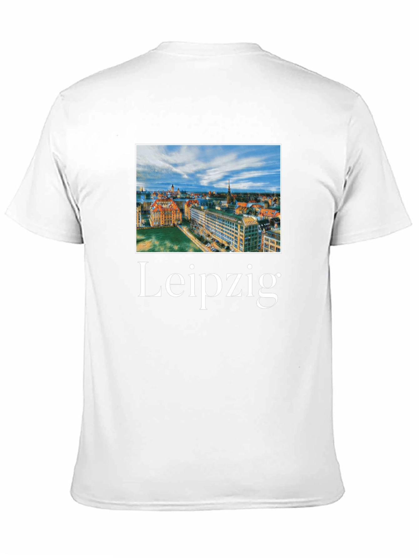 Leipzig Cityscape Graphic T-Shirt