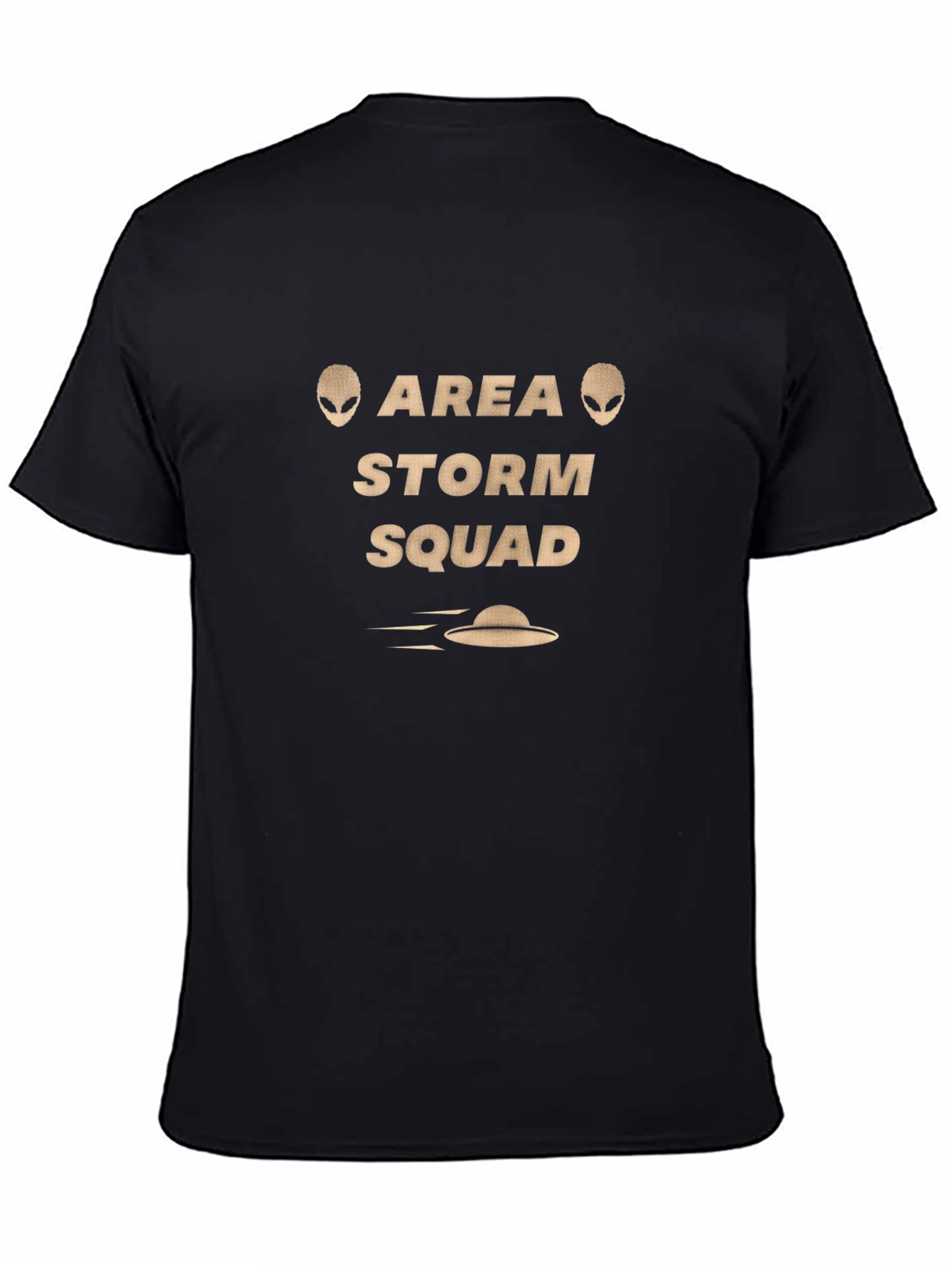 Area Storm Squad Black Graphic T-Shirt
