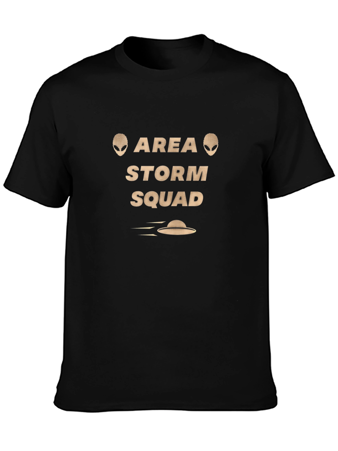 Area Storm Squad Black Graphic T-Shirt