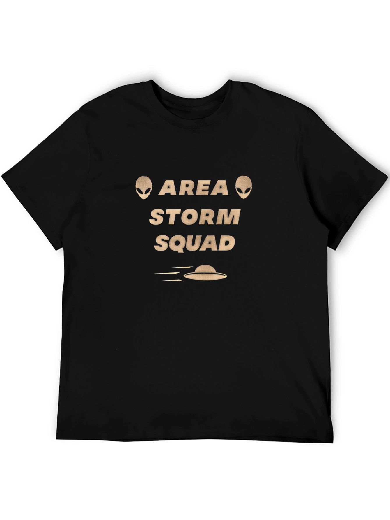 Area Storm Squad Black Graphic T-Shirt