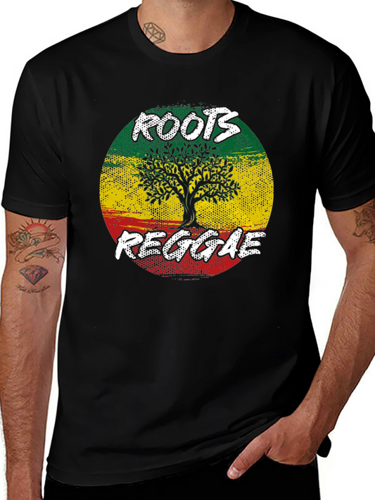 Roots Reggae T-Shirt - Rasta Colors