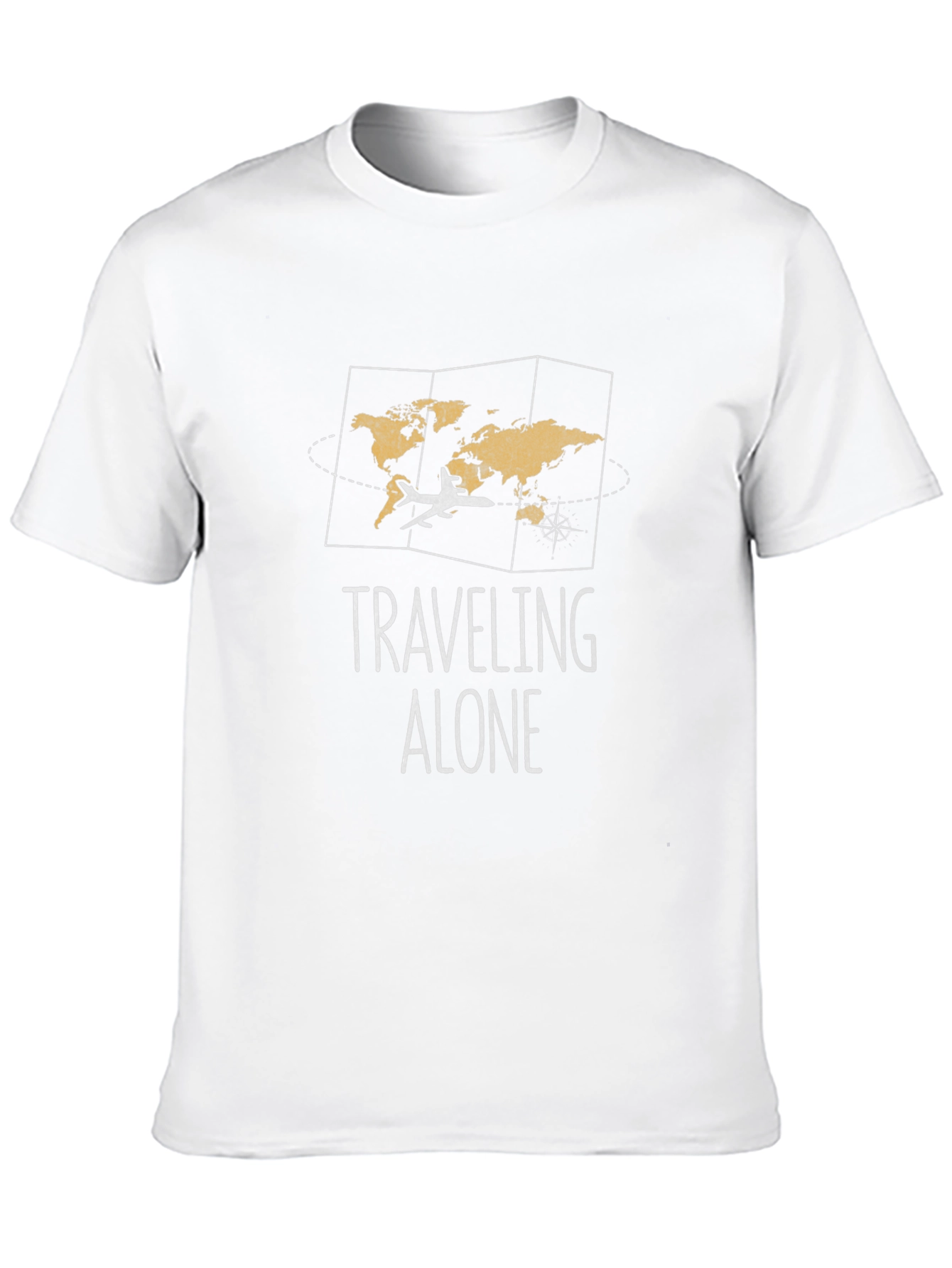 Traveling Alone Graphic T-Shirt