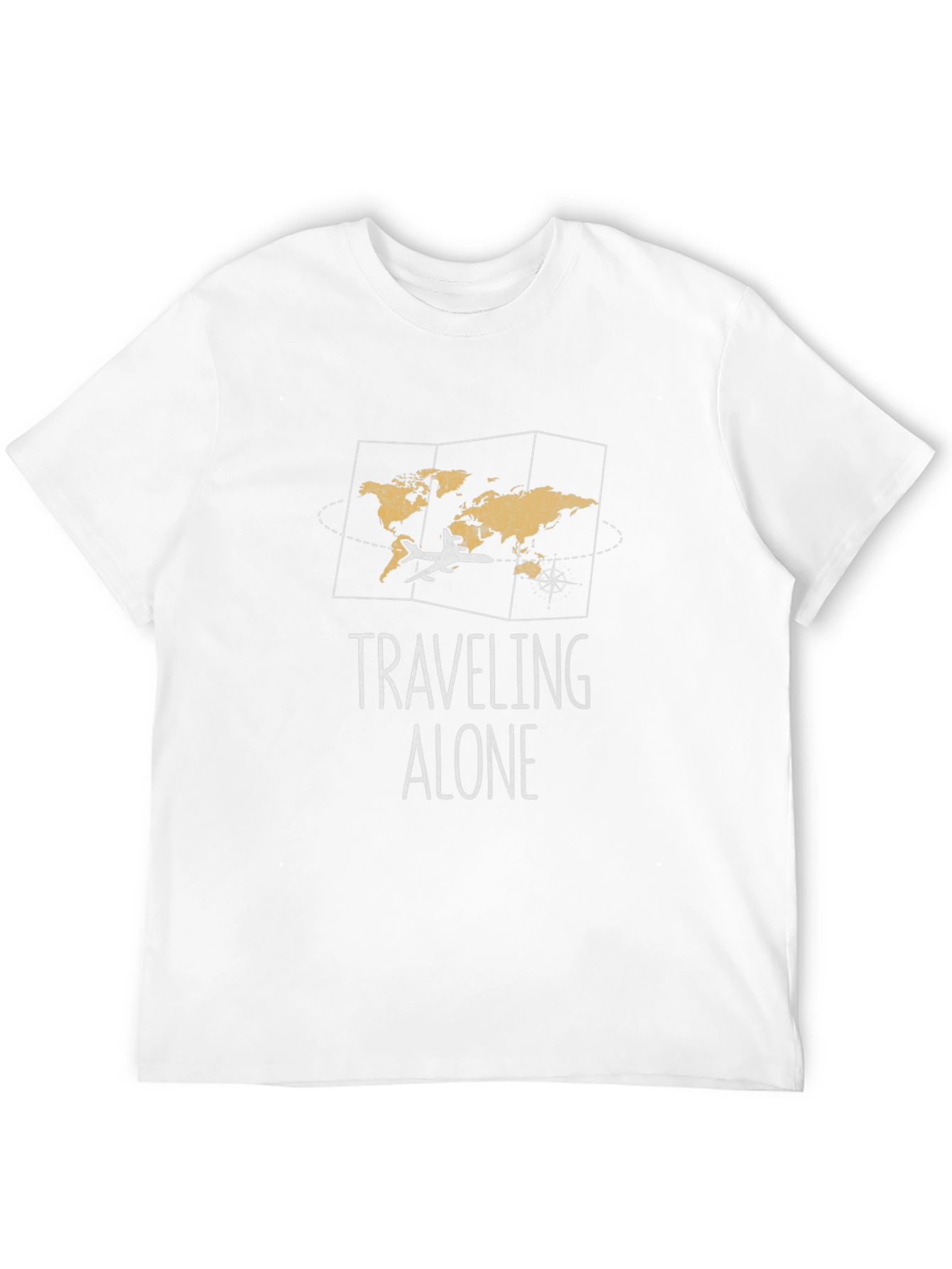 Traveling Alone Graphic T-Shirt
