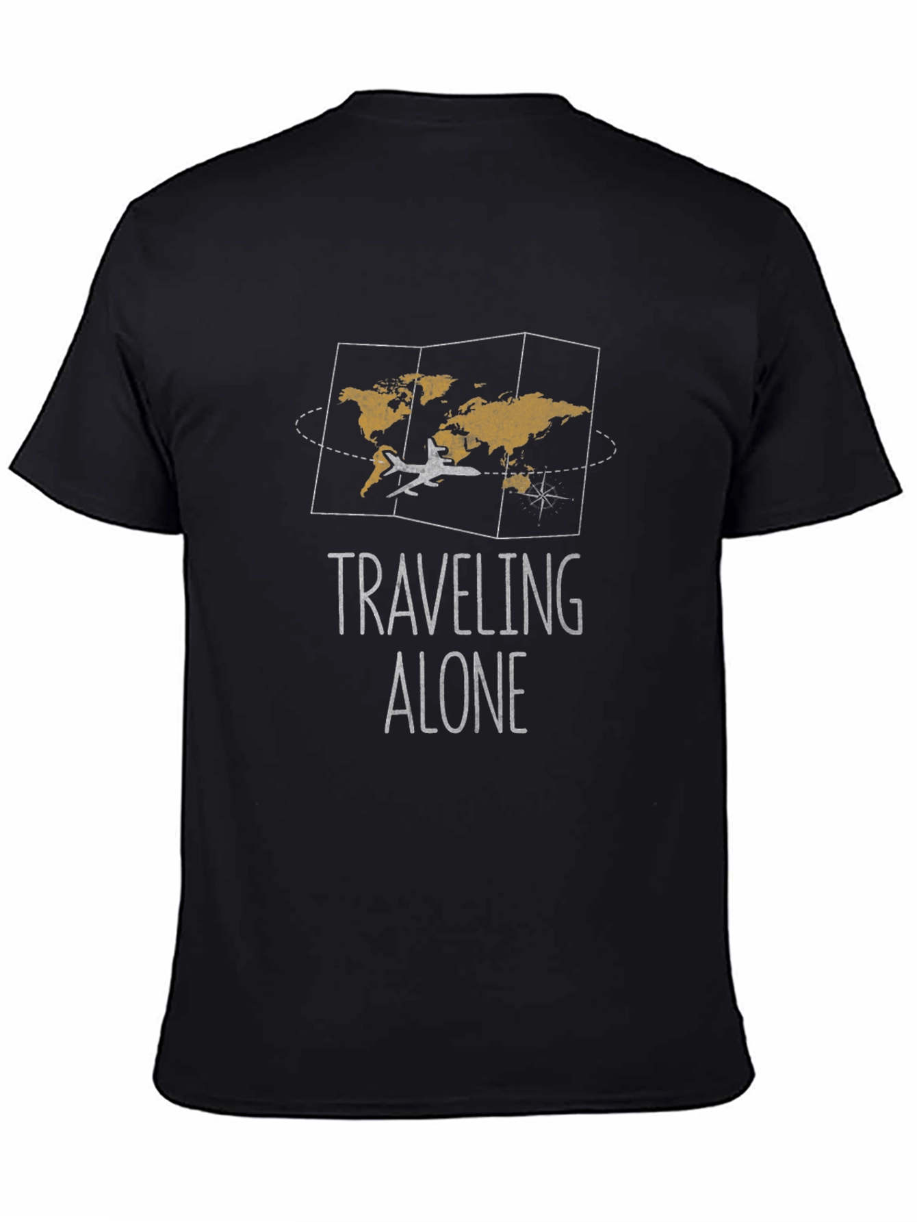 Traveling Alone Graphic T-Shirt