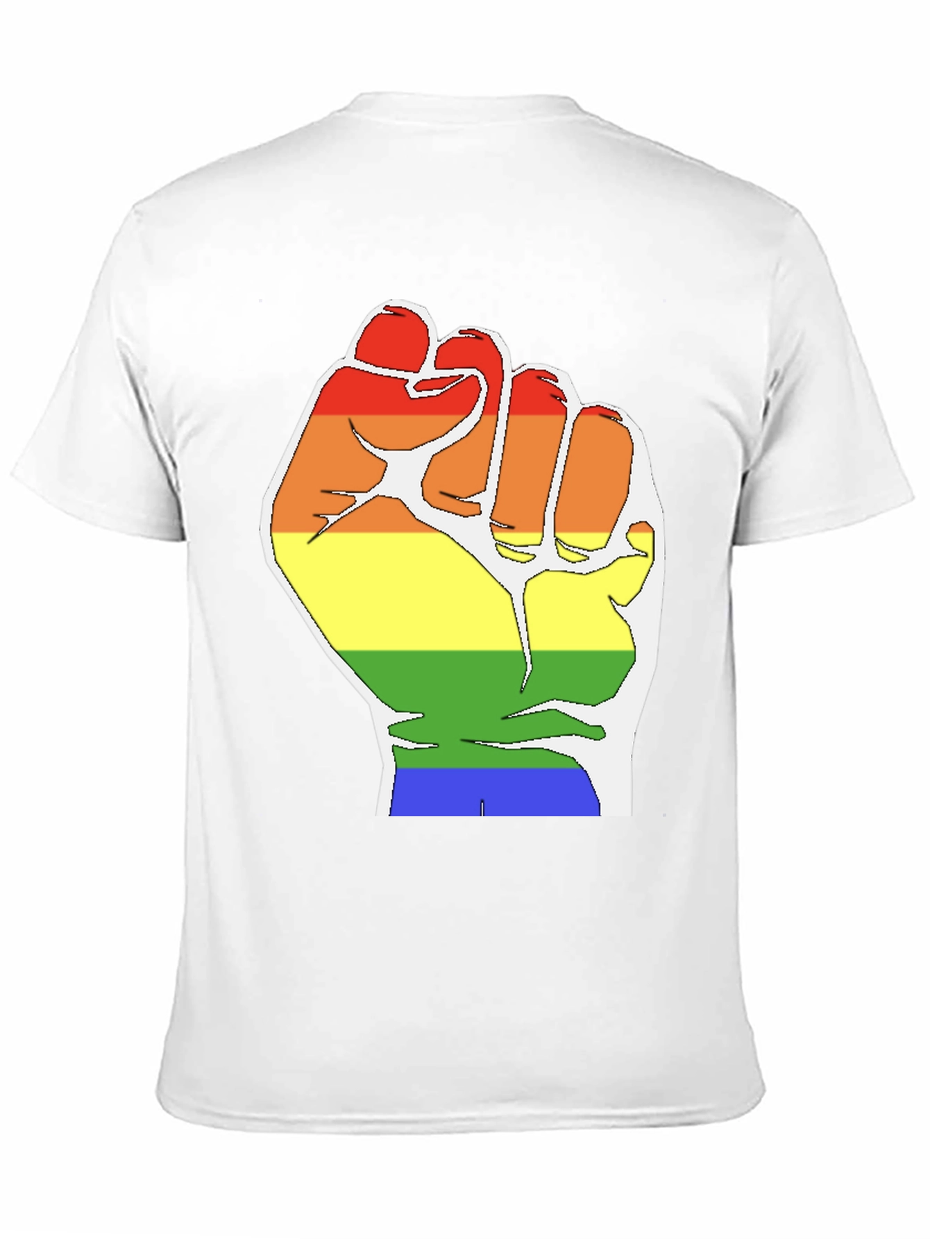 Pride Fist T-Shirt - Black LGBTQ Equality Tee