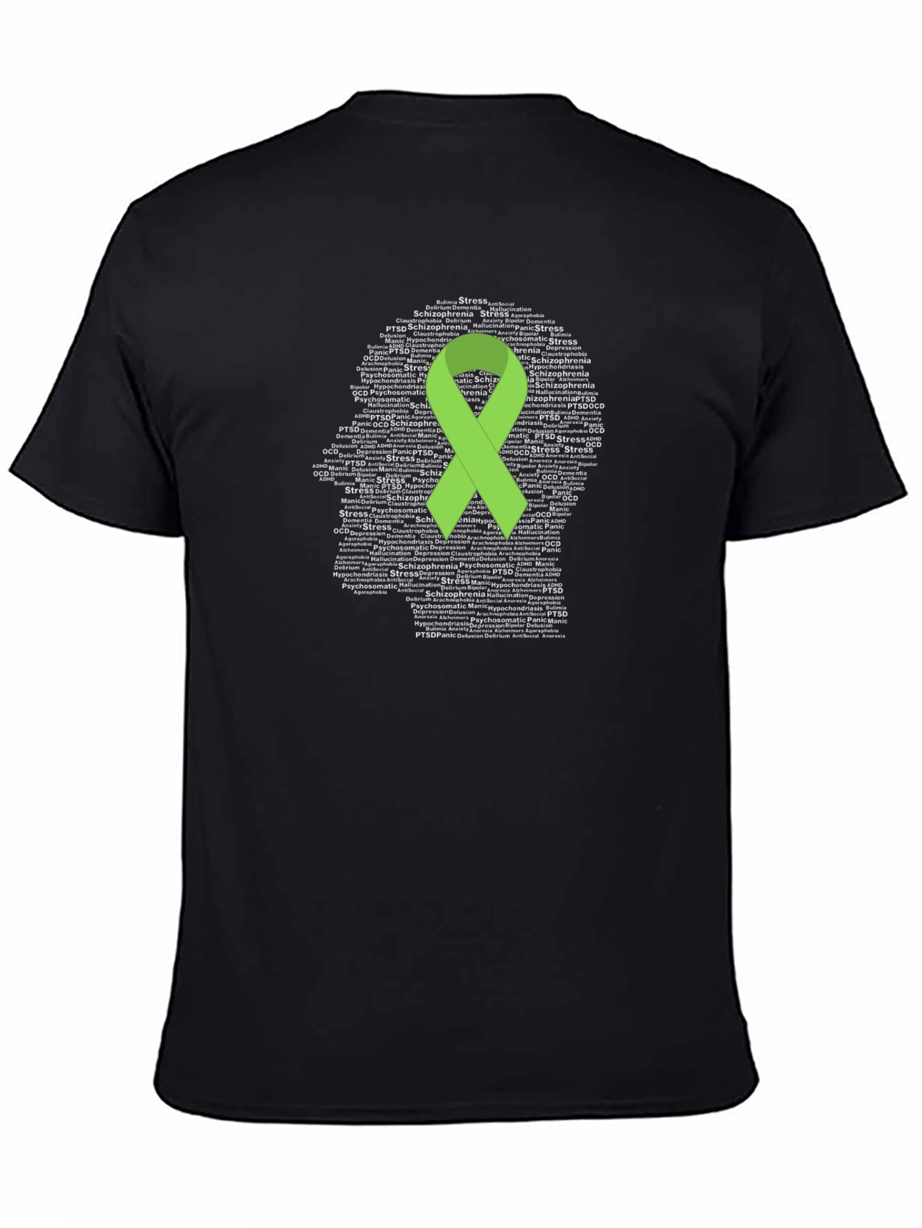 Mental Health Awareness Ribbon T-Shirt