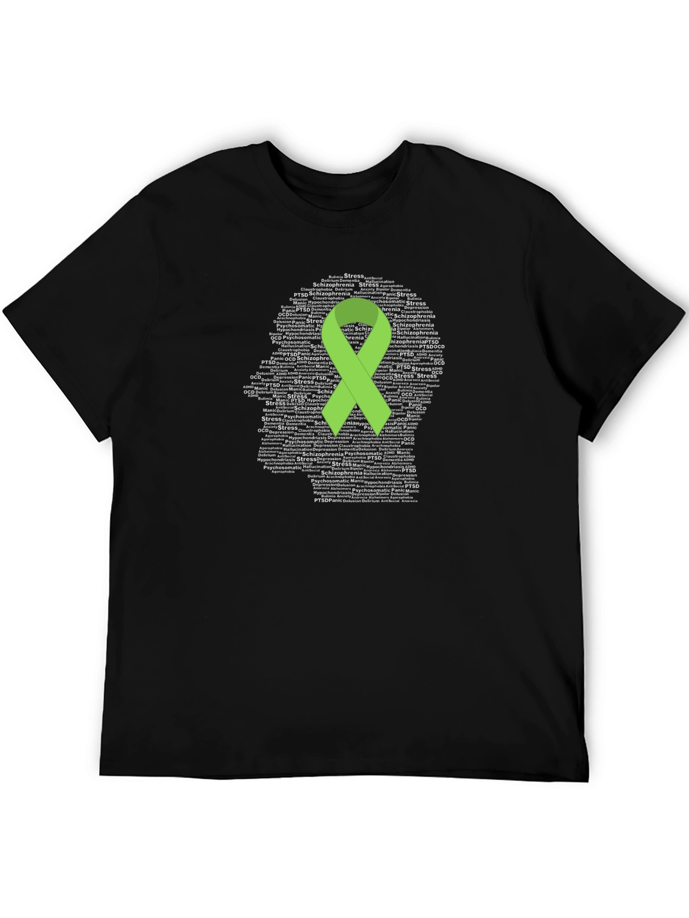 Mental Health Awareness Ribbon T-Shirt