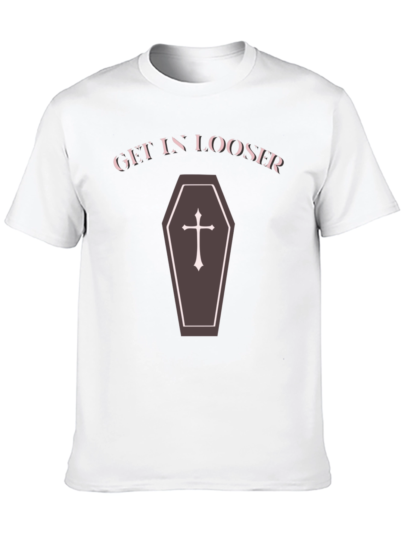 Get In Looser Coffin Graphic Tee
