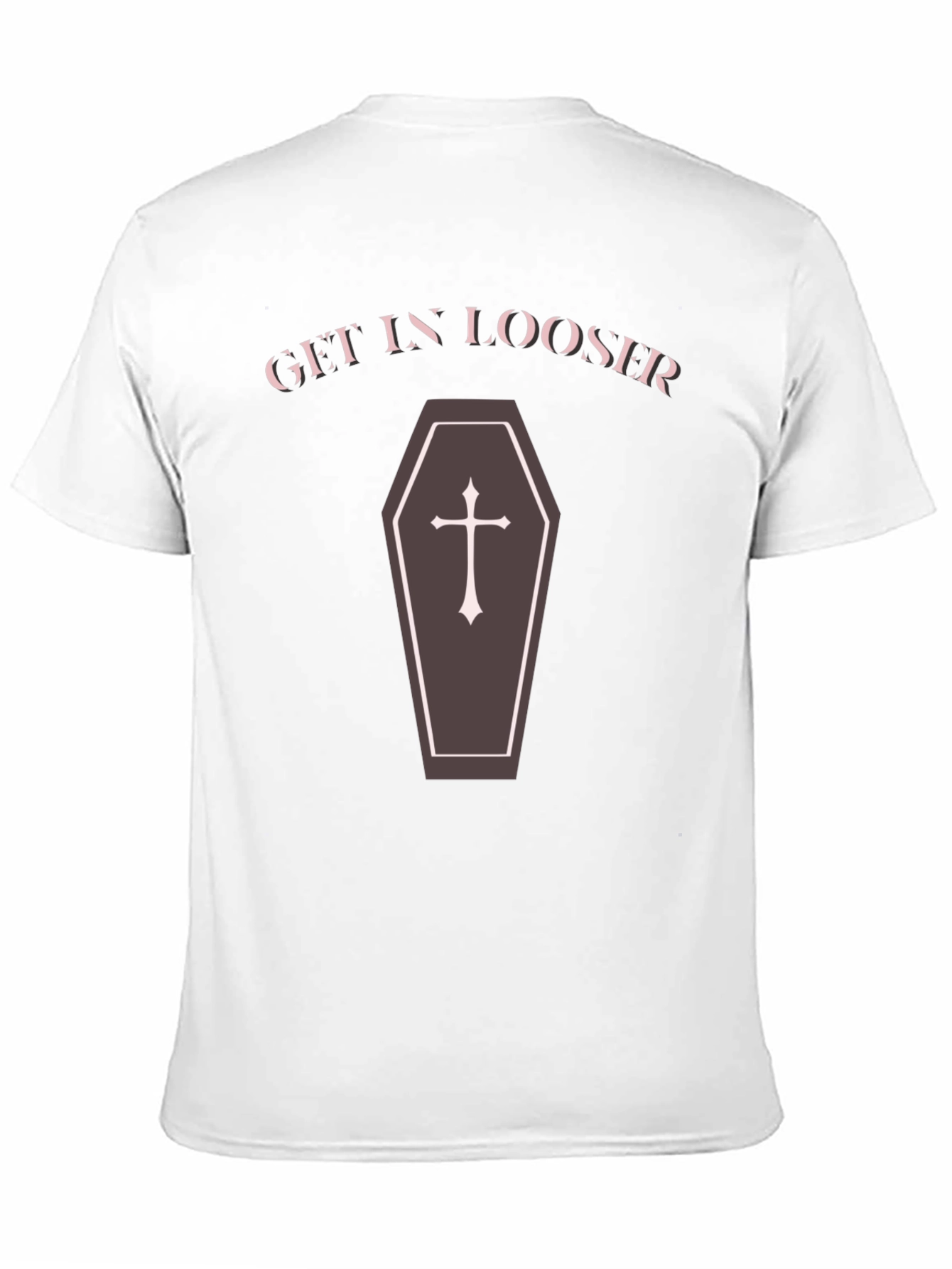 Get In Looser Coffin Graphic Tee