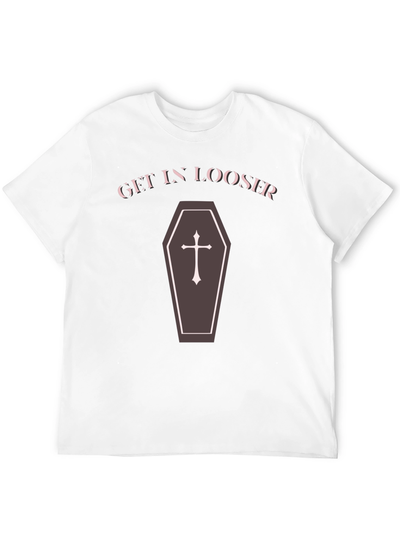 Get In Looser Coffin Graphic Tee