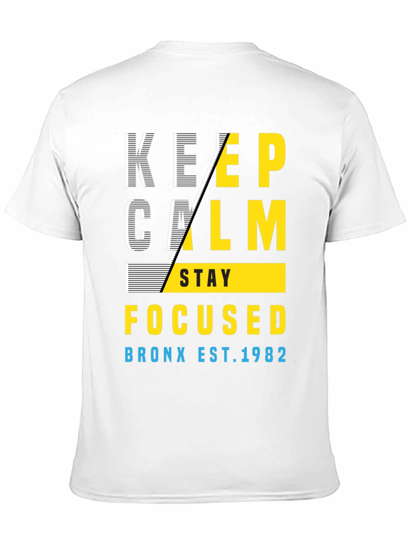 Keep Calm & Stay Focused Graphic T-Shirt