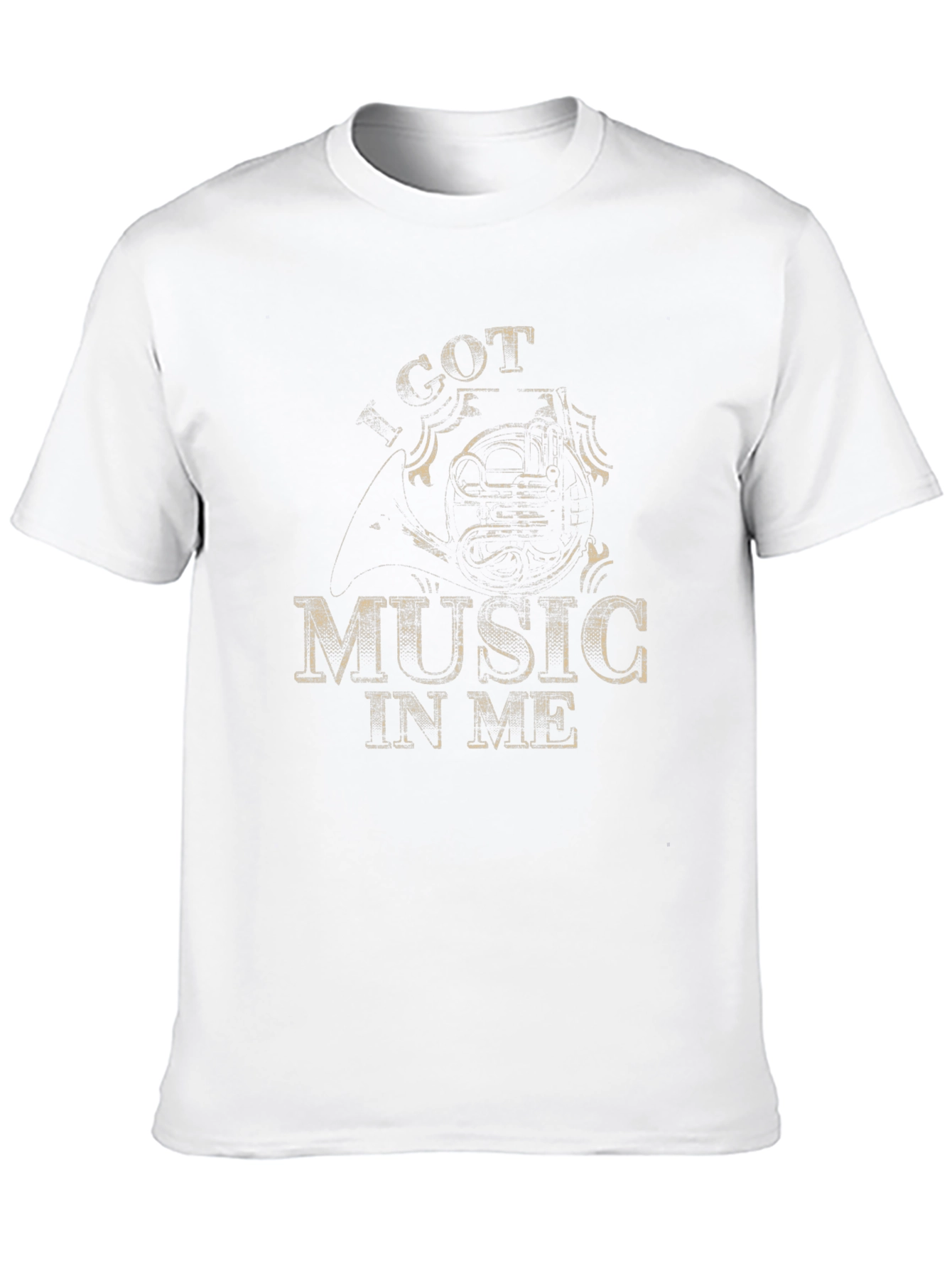 Got Music In Me Black T-Shirt