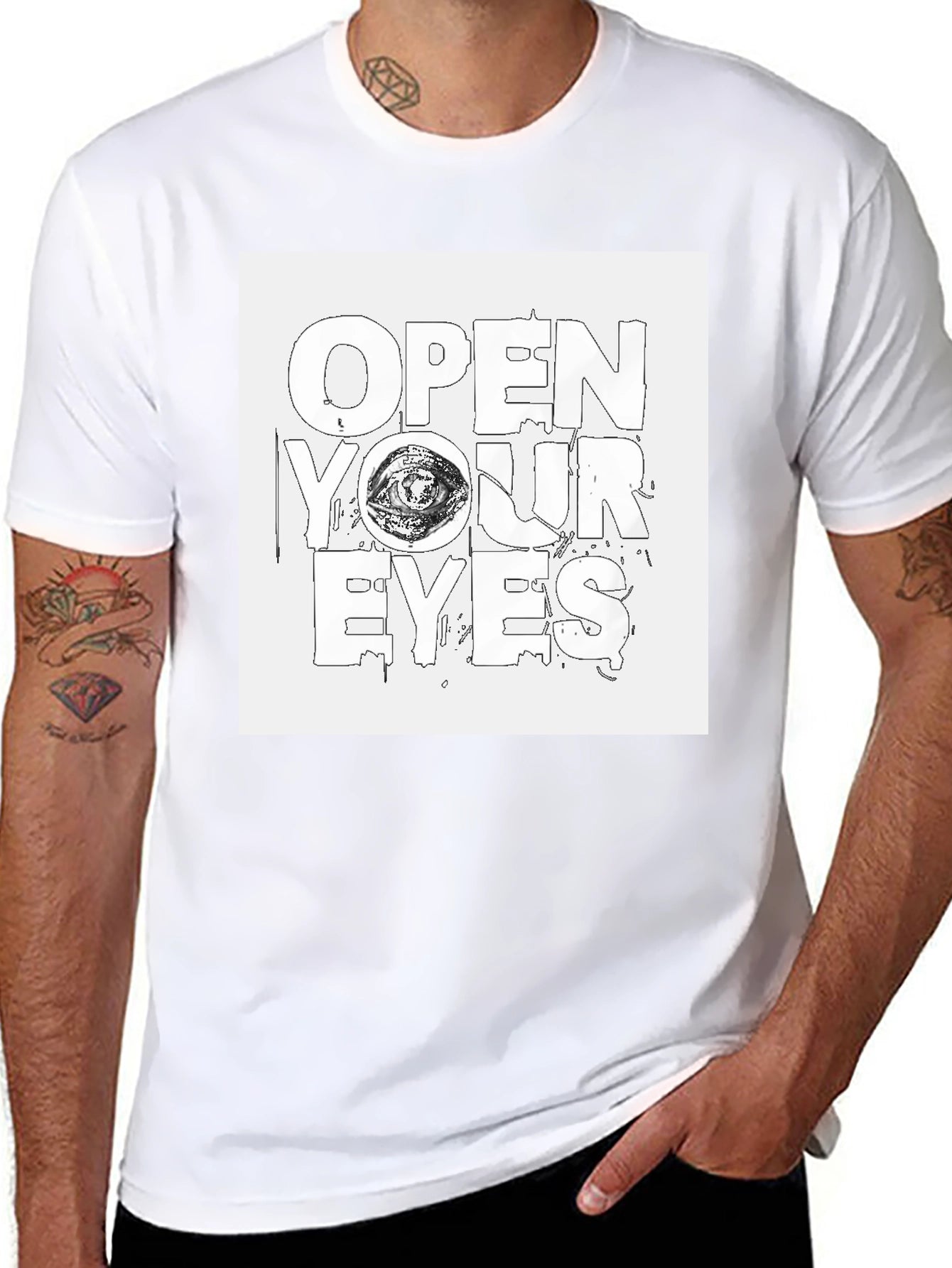 Open Your Eyes Graphic T-Shirt
