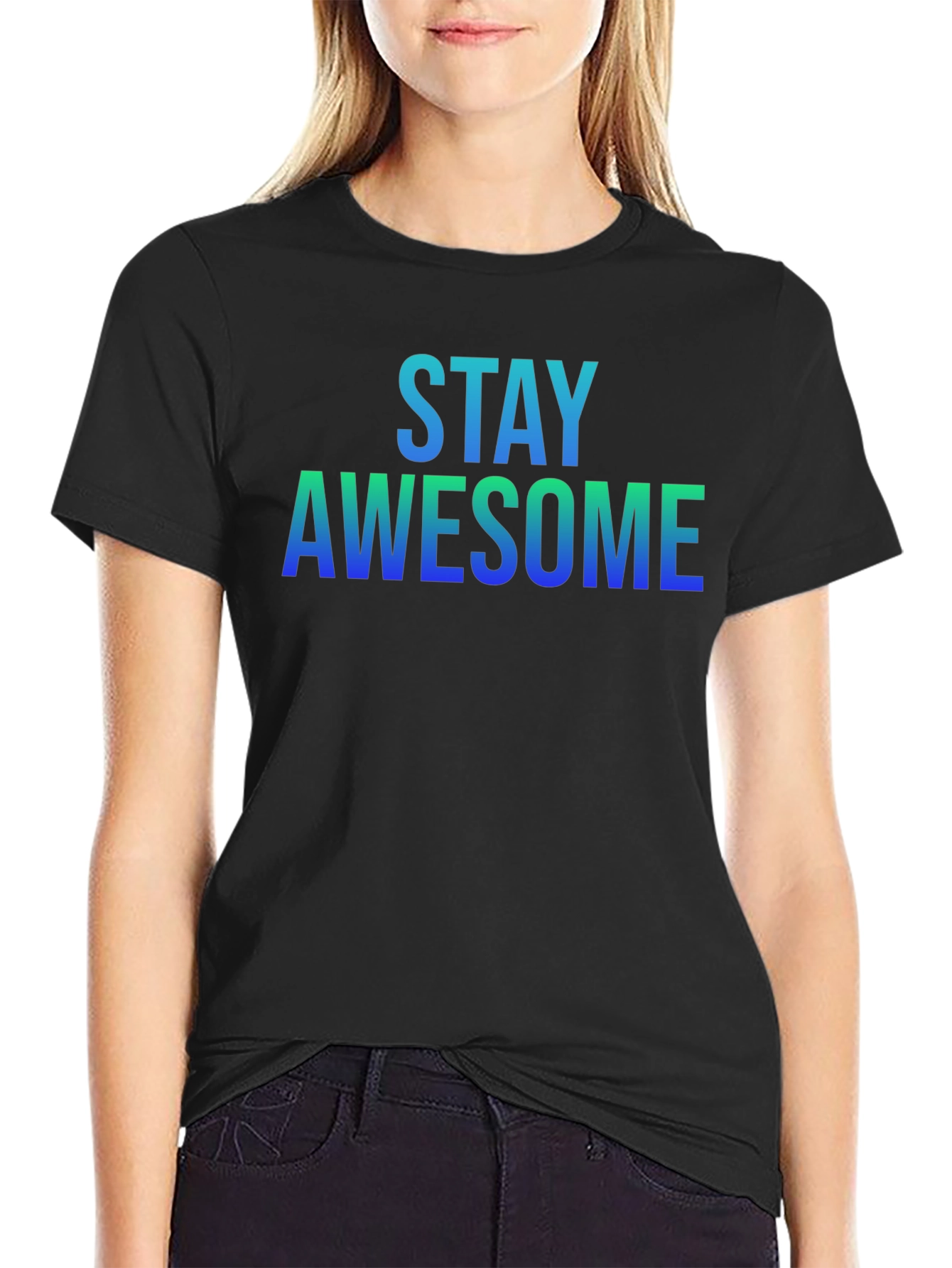 Stay Awesome Graphic T-Shirt