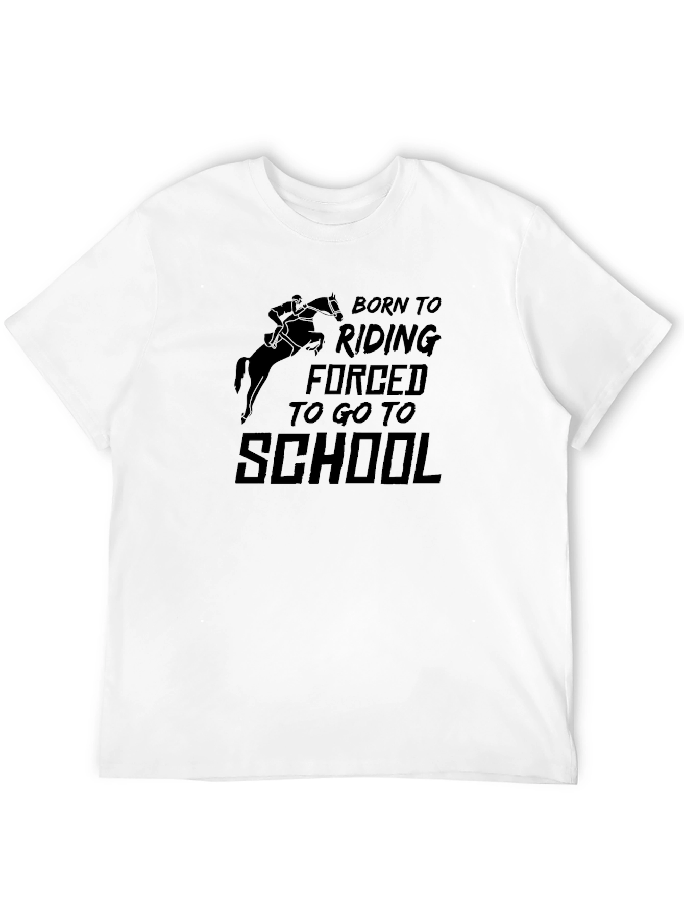 Born To Riding T-Shirt Horse Lover Gift