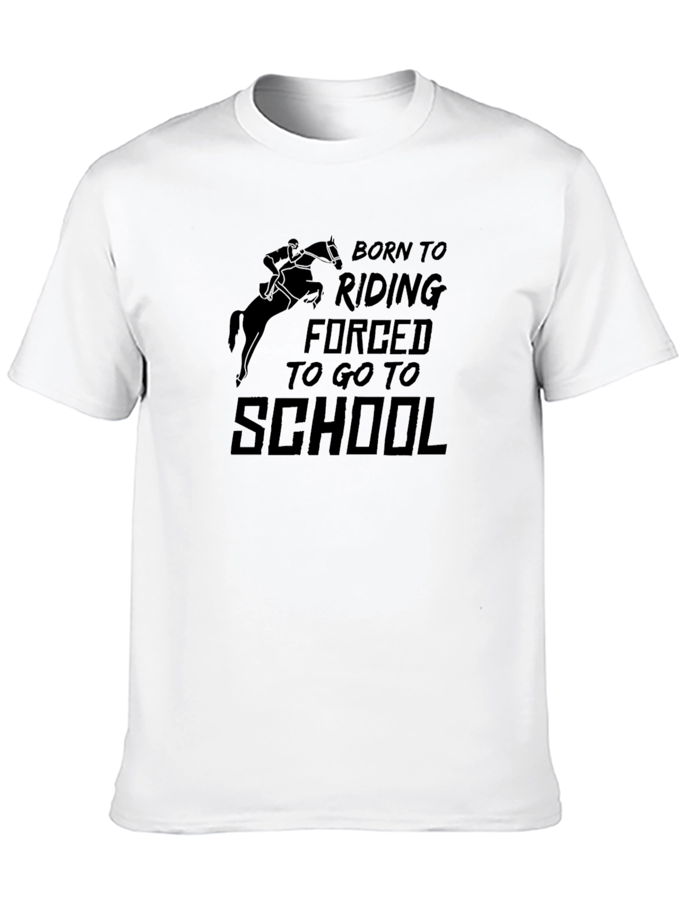 Born To Riding T-Shirt Horse Lover Gift
