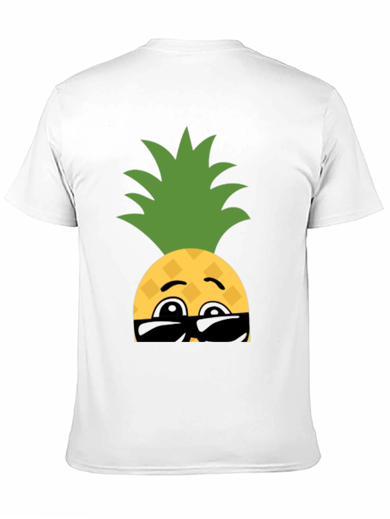 Cool Pineapple Emoji Graphic T-Shirt