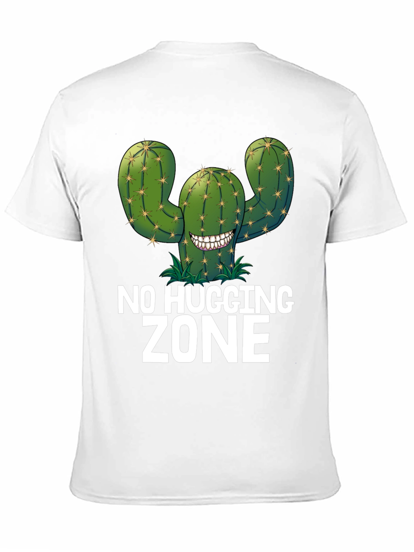 No Hugging Zone Cactus Graphic Tee