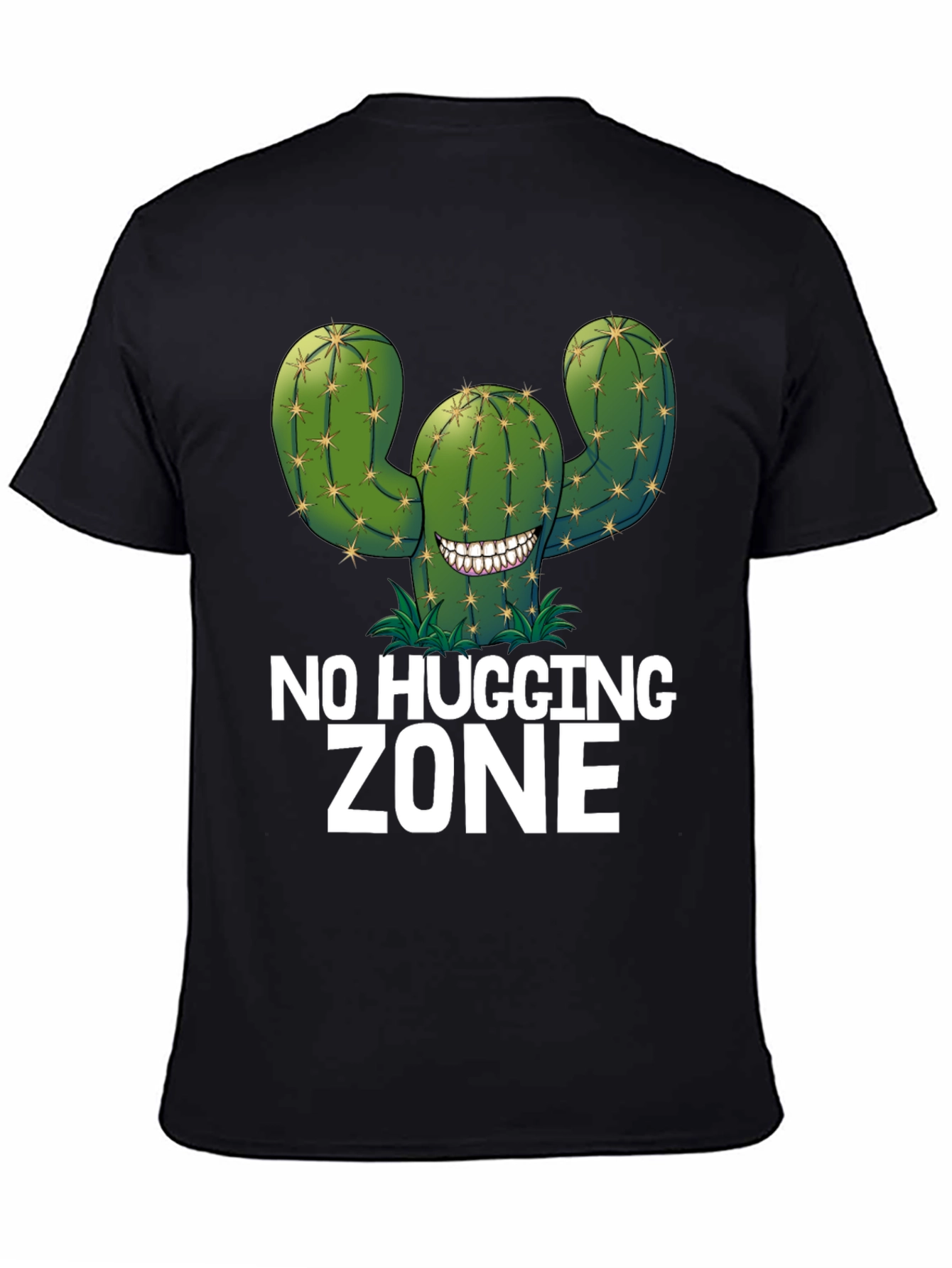 No Hugging Zone Cactus Graphic Tee