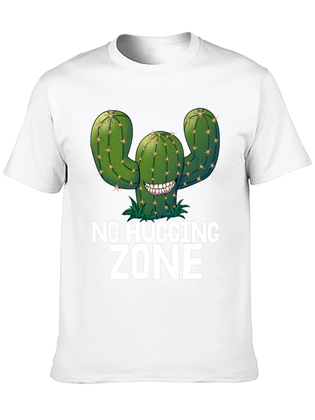 No Hugging Zone Cactus Graphic Tee