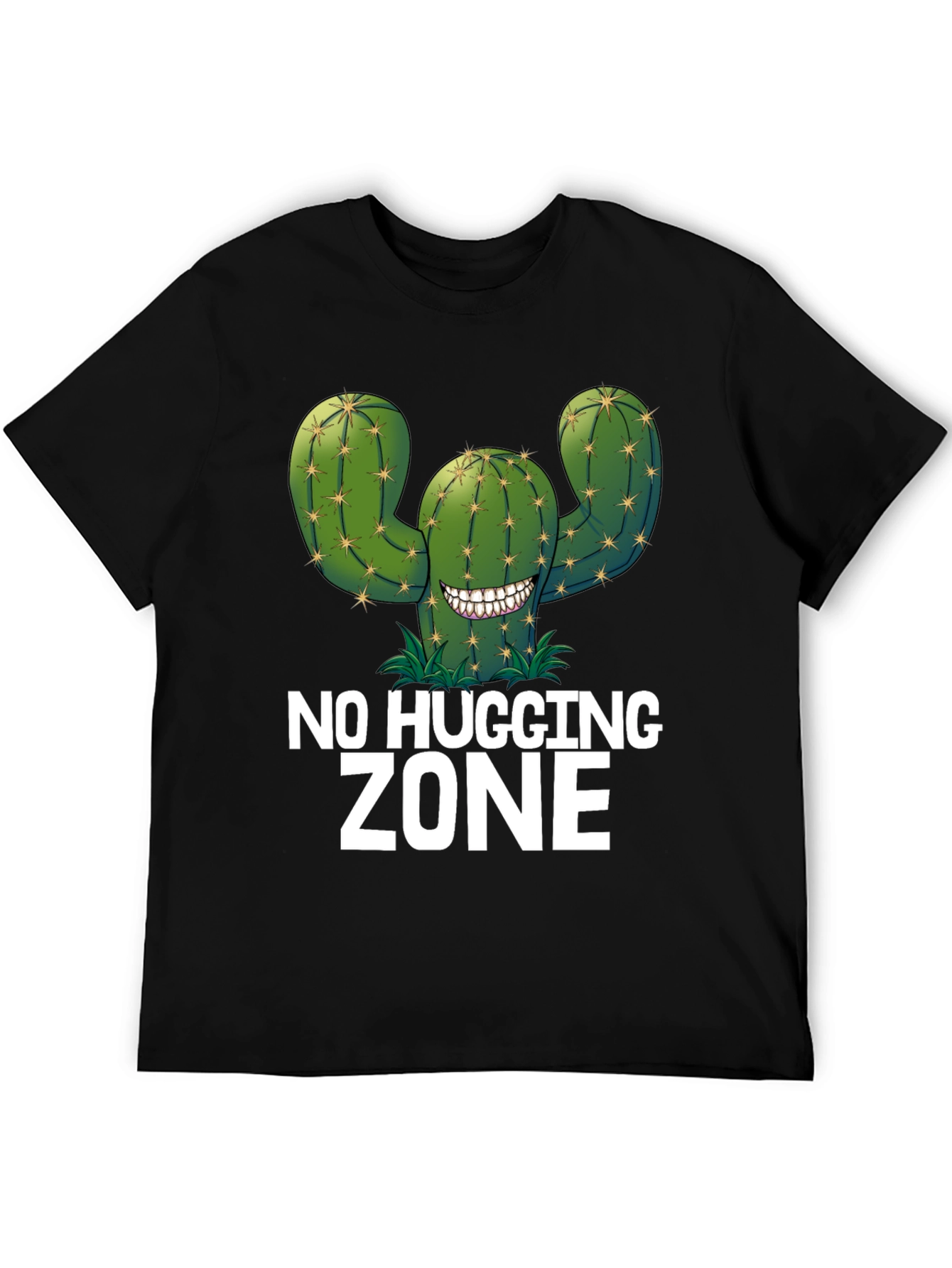 No Hugging Zone Cactus Graphic Tee
